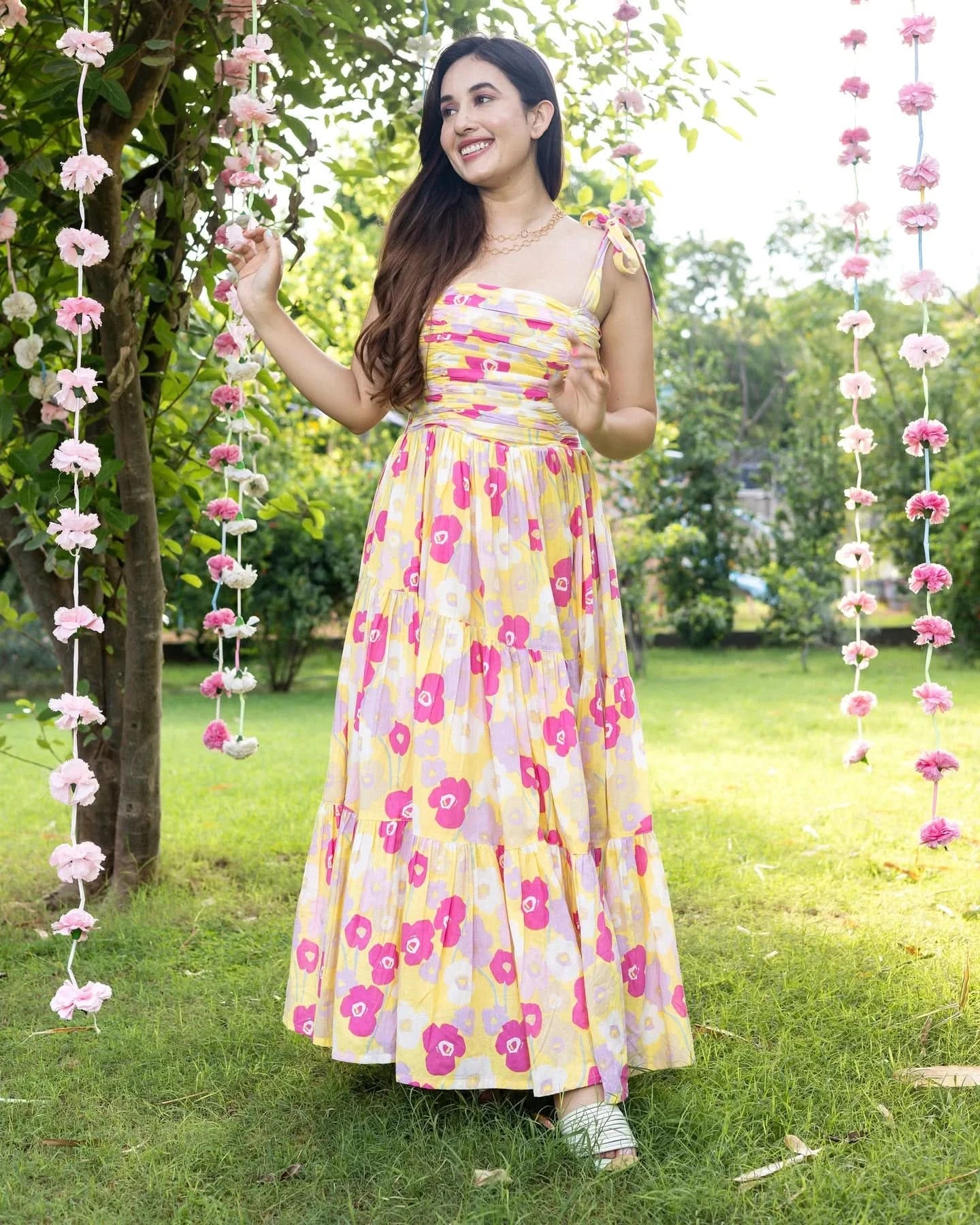 Aferdita Tier Cotton Dress - Image 15