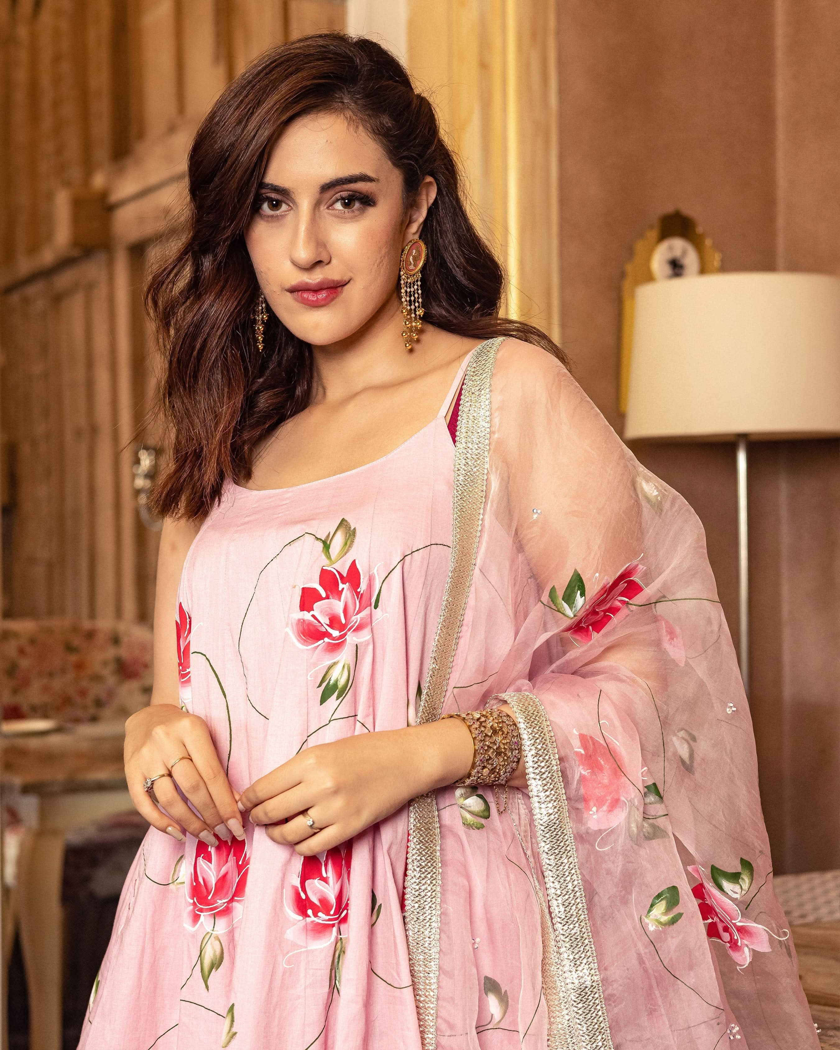 Alhaiya Handpainted Sharara Set - Image 8