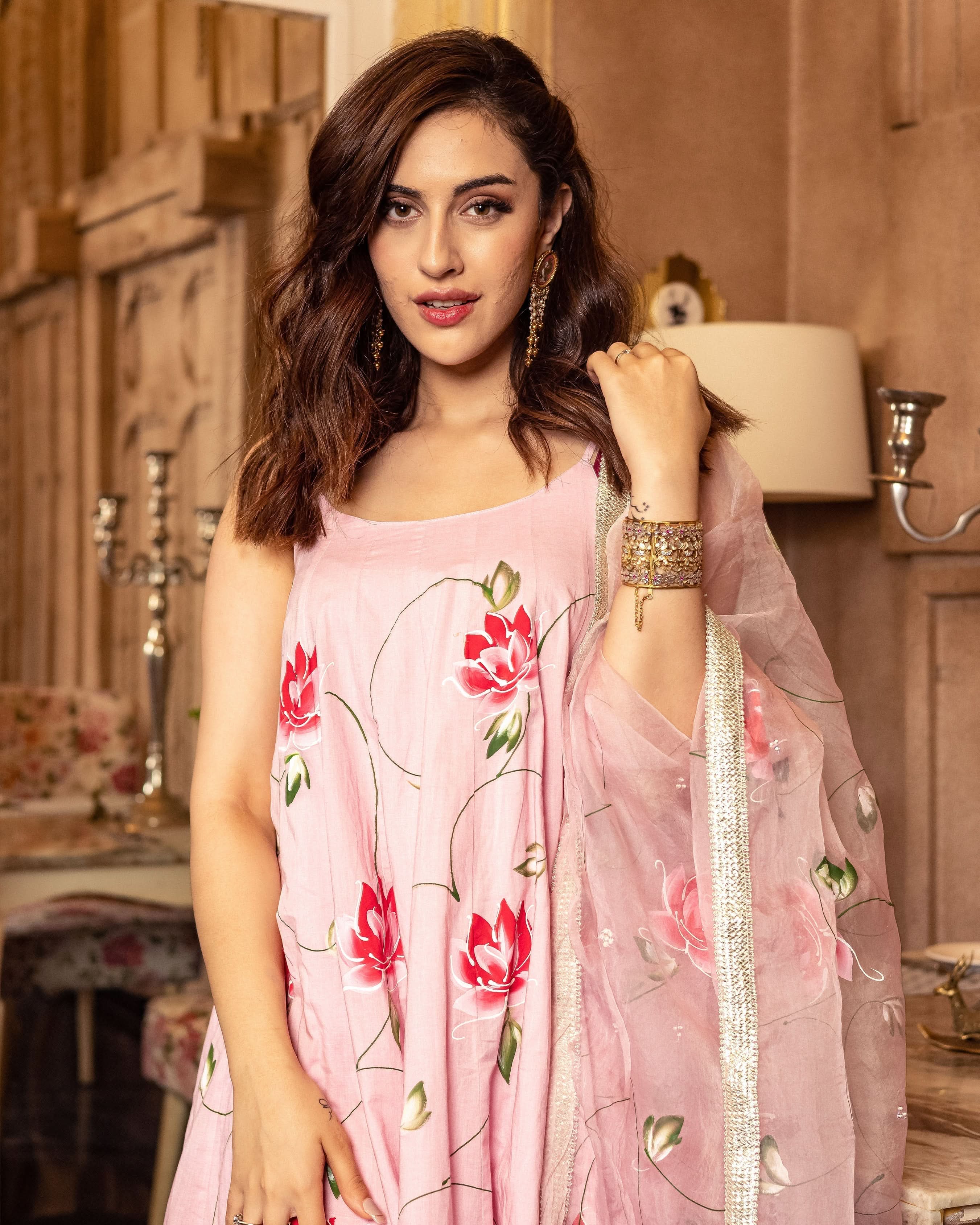 Alhaiya Handpainted Sharara Set - Image 9