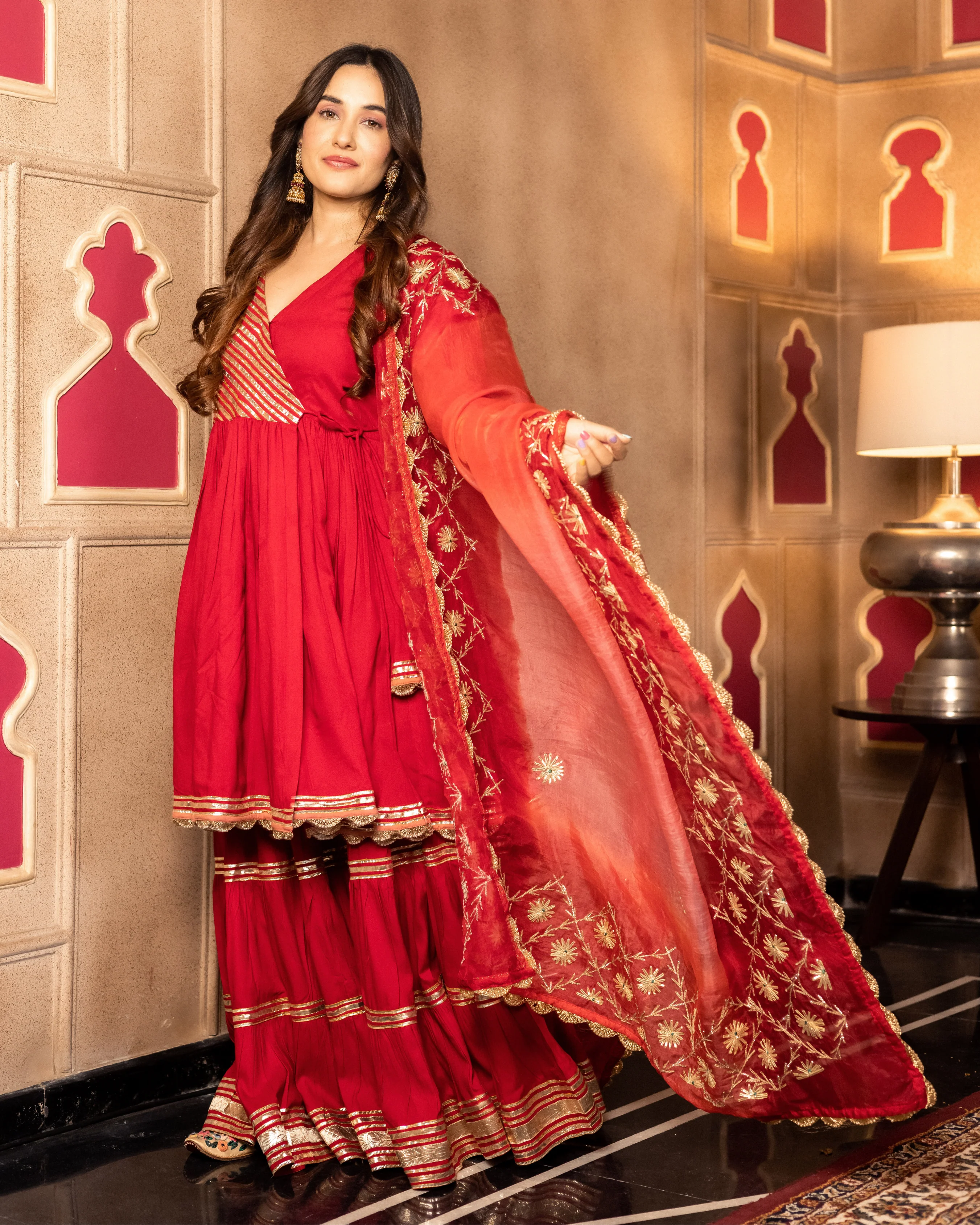 Anya Gotapatti Sharara Set - Image 16