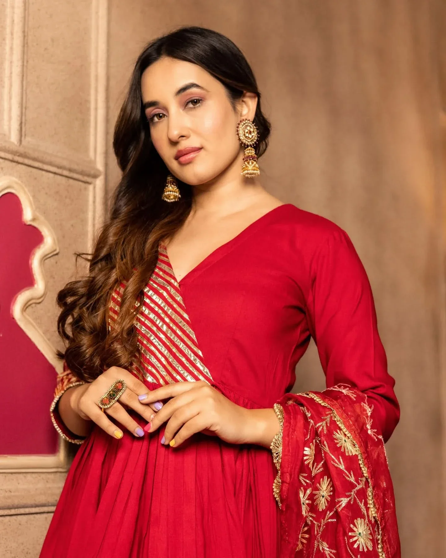 Anya Gotapatti Sharara Set - Image 4