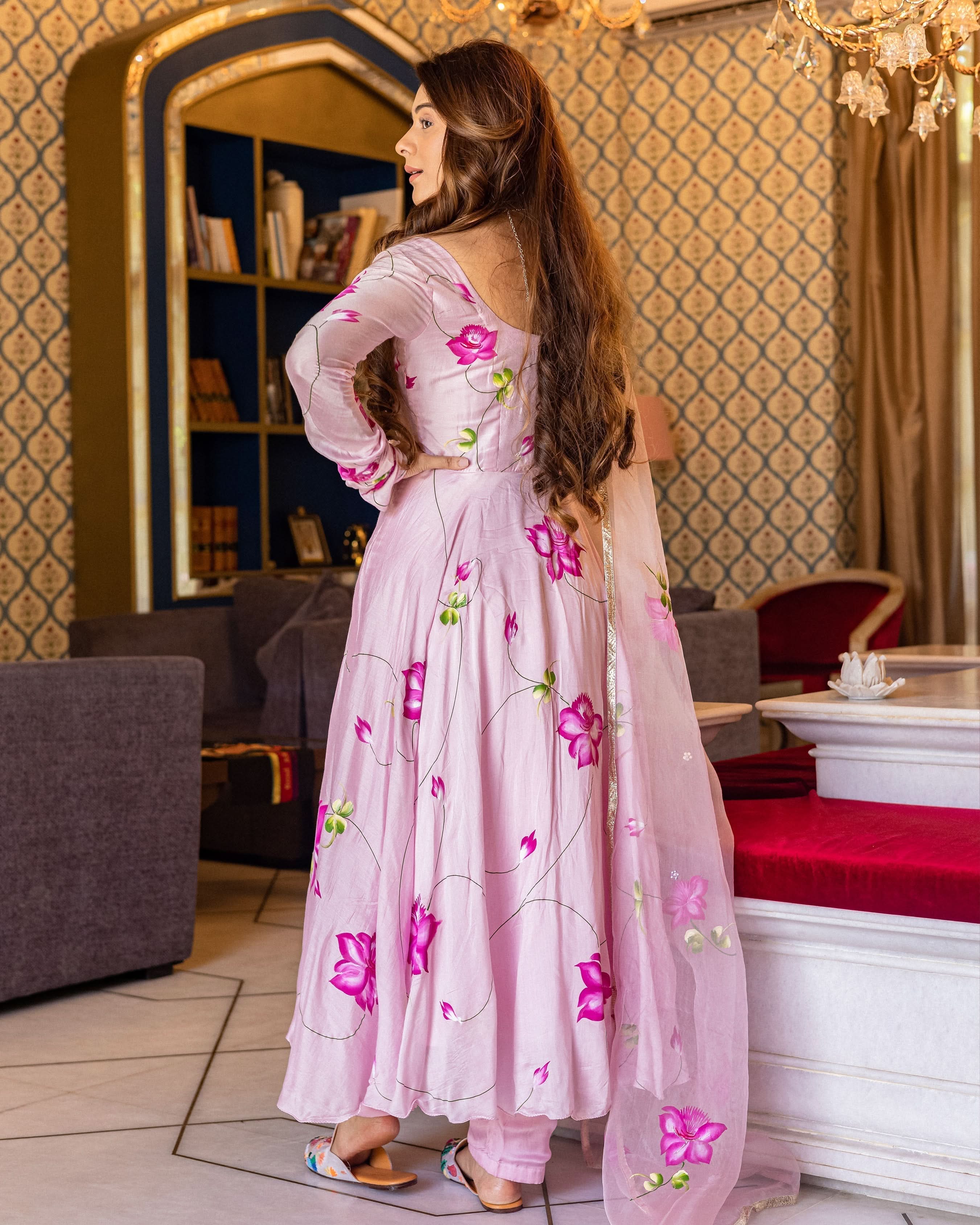 Asavari Handcrafted Suit Set - Image 7