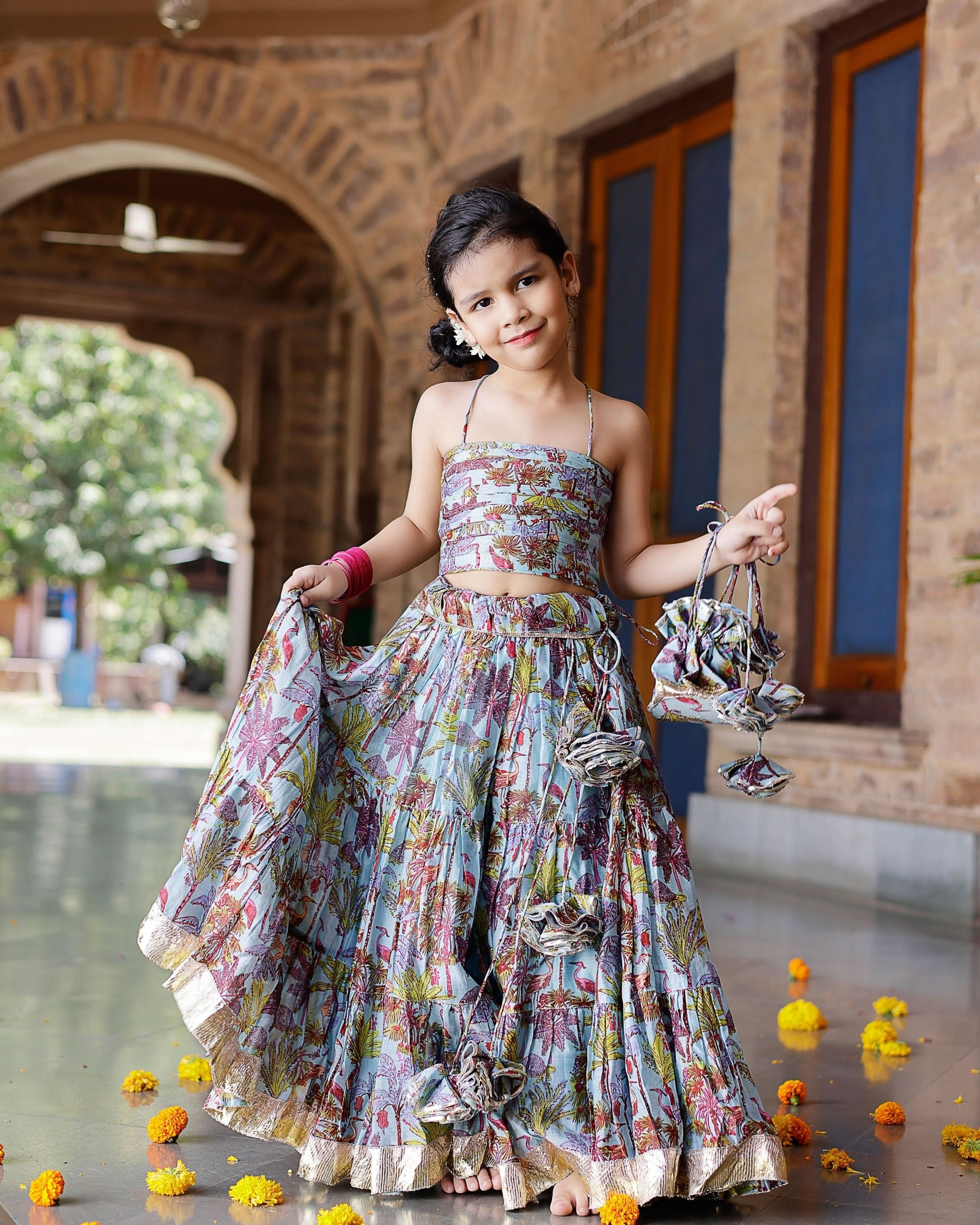 Avisa Chanderi Lehenga Set - Image 10