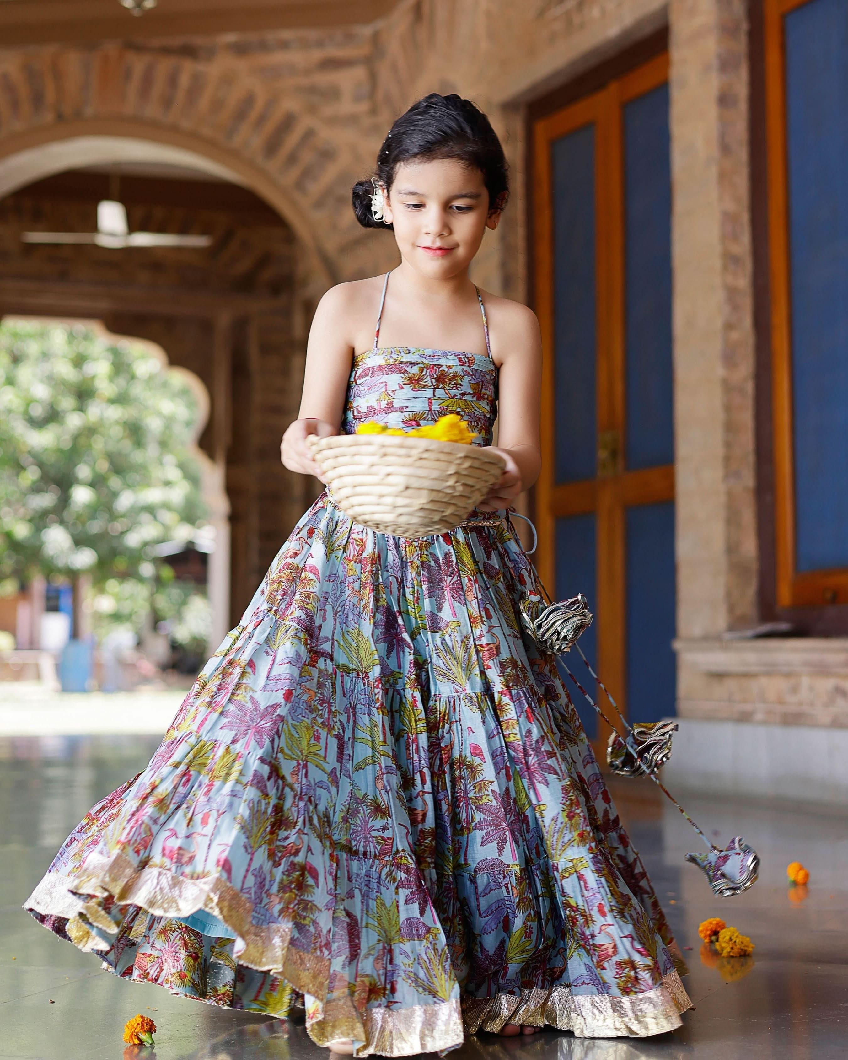 Avisa Chanderi Lehenga Set - Image 11