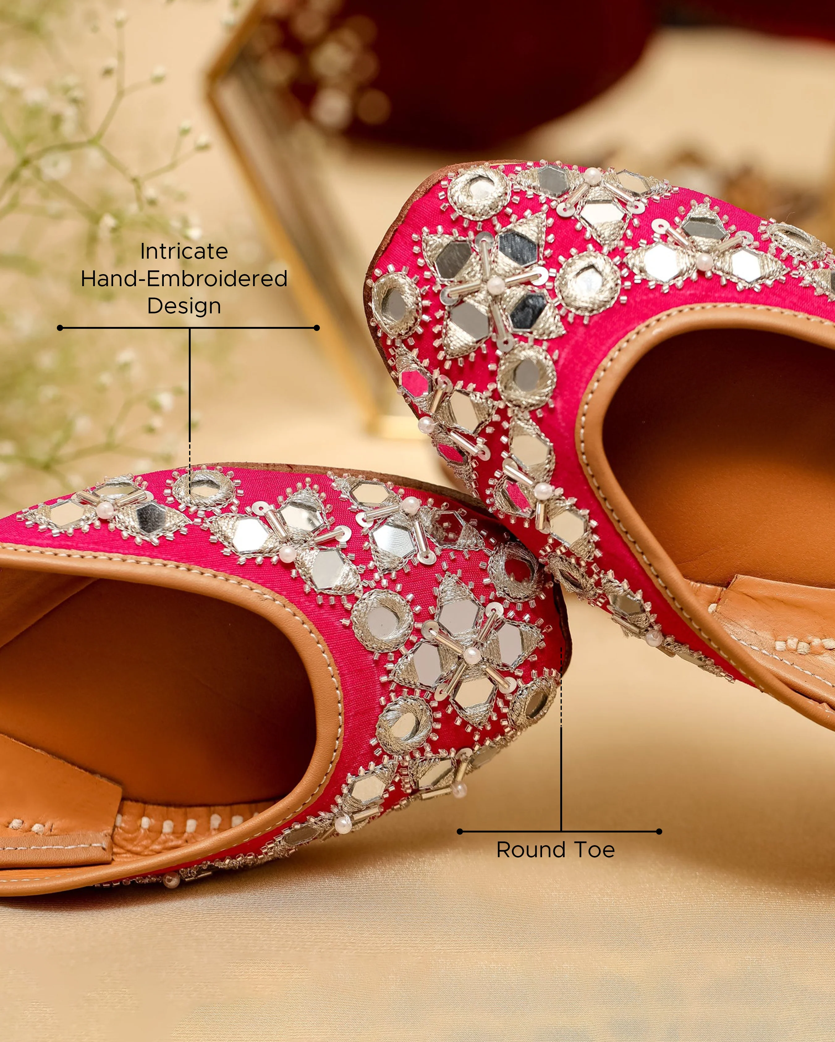 Ballerina Handcrafted Jutti - Image 2