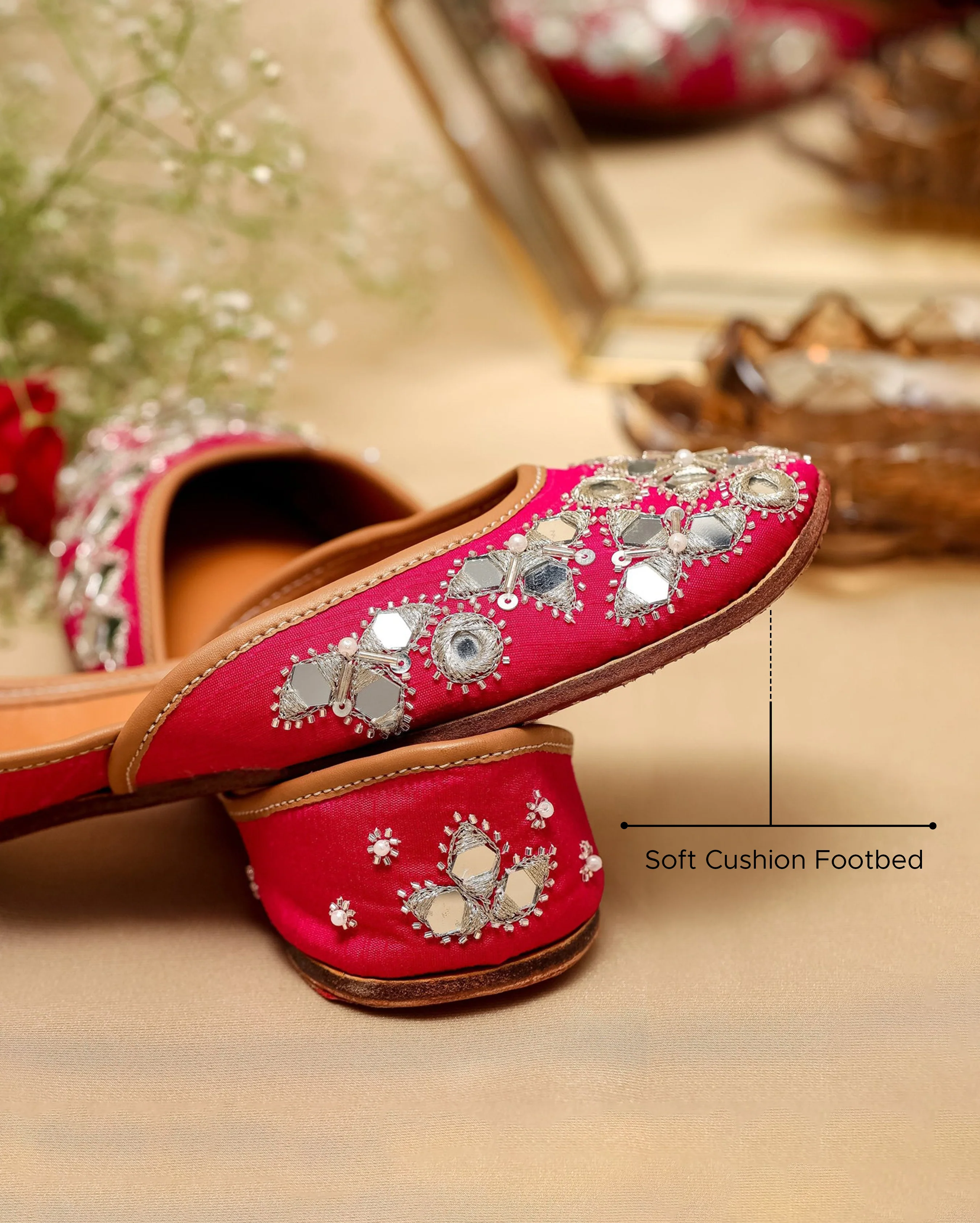 Ballerina Handcrafted Jutti - Image 3
