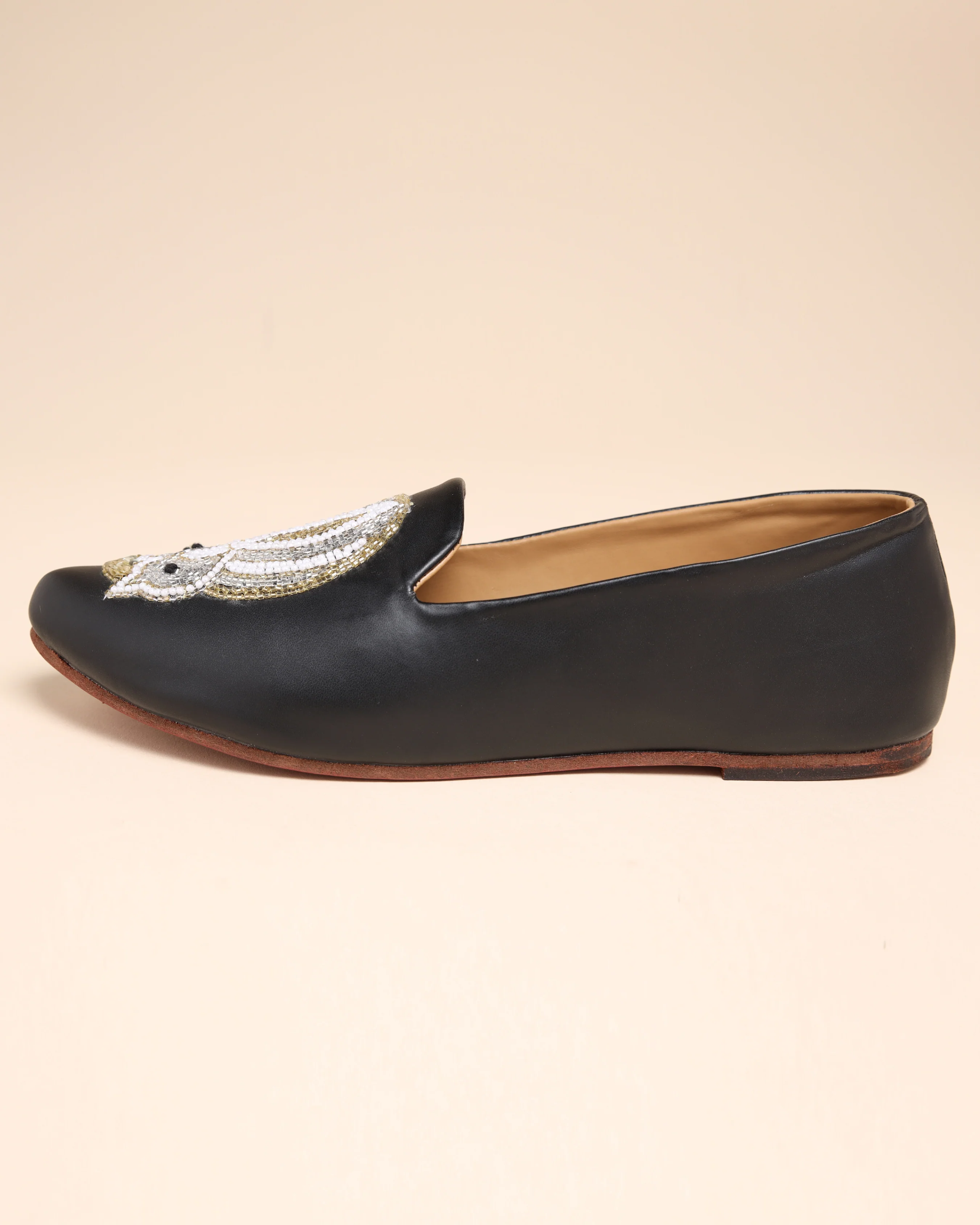 Baritone Black Handcrafted Loafers - Image 3