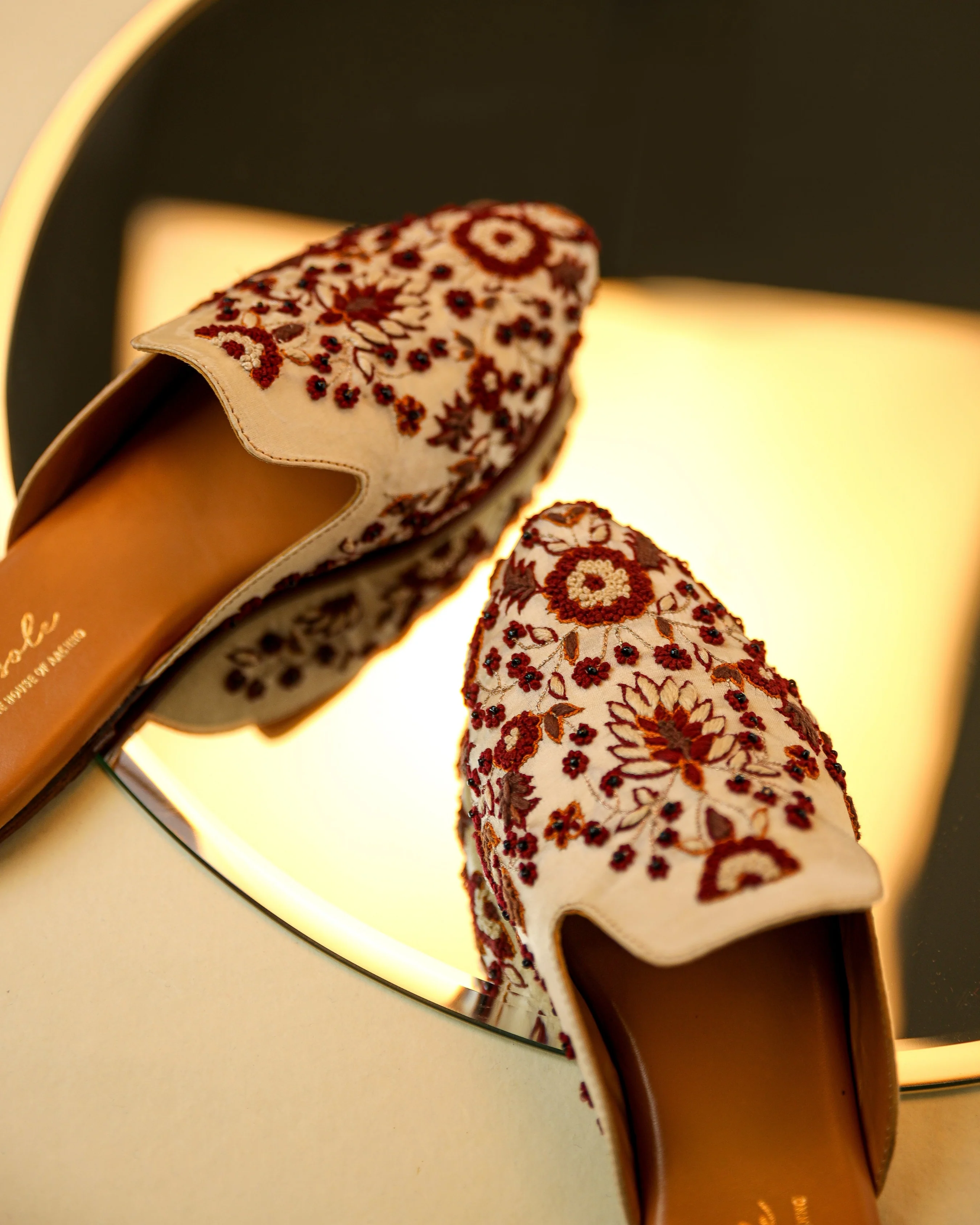 Brown Frappe Handcrafted Mules - Image 6