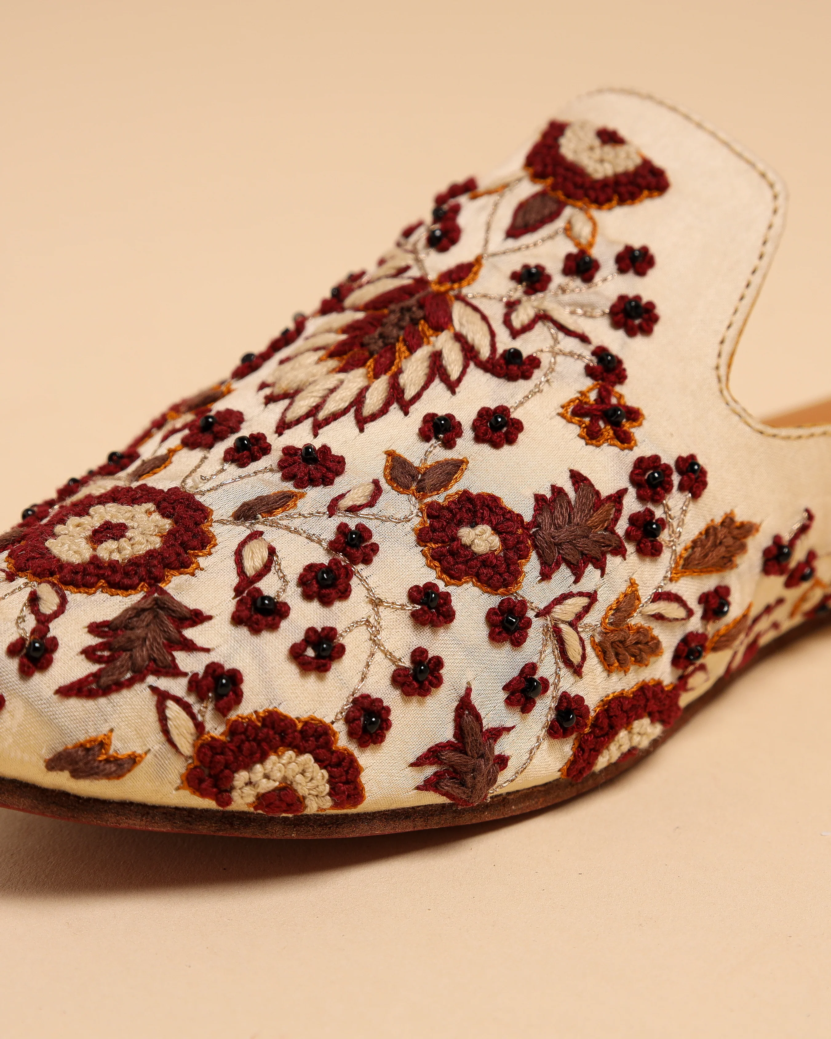 Brown Frappe Handcrafted Mules - Image 7