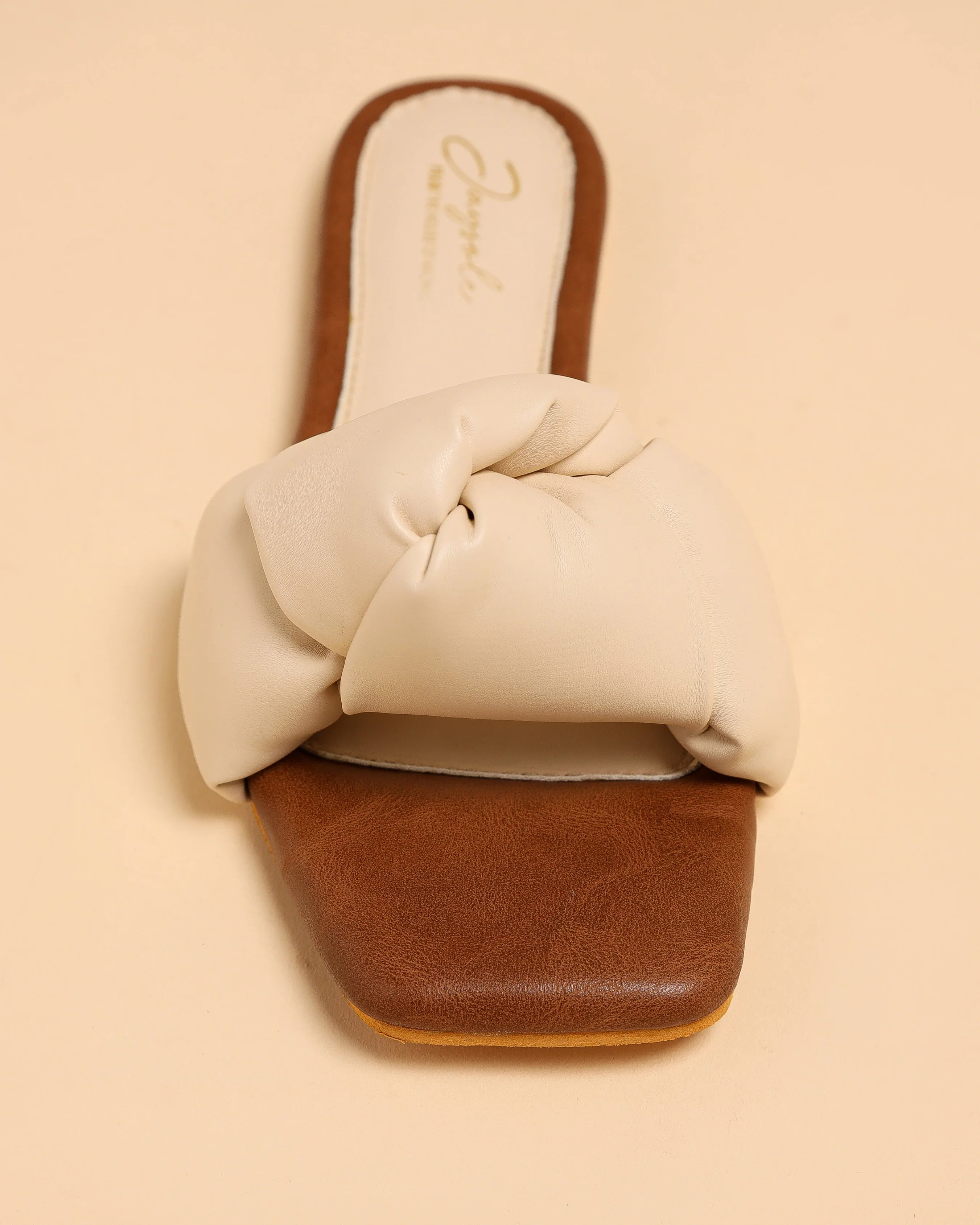 Camel Tale Knoted Flats - Image 10
