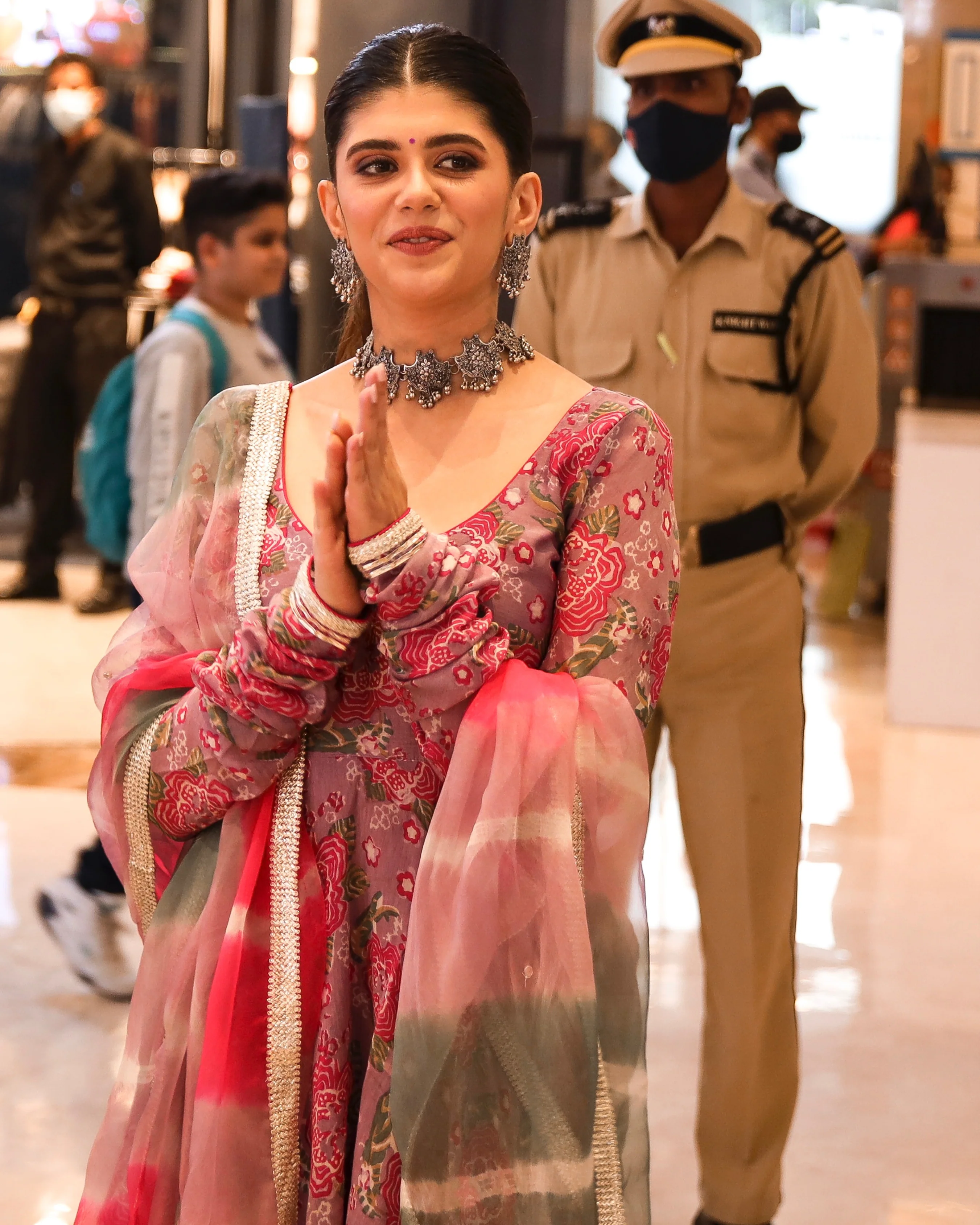 Candra Chanderi Sharara Set - Image 2