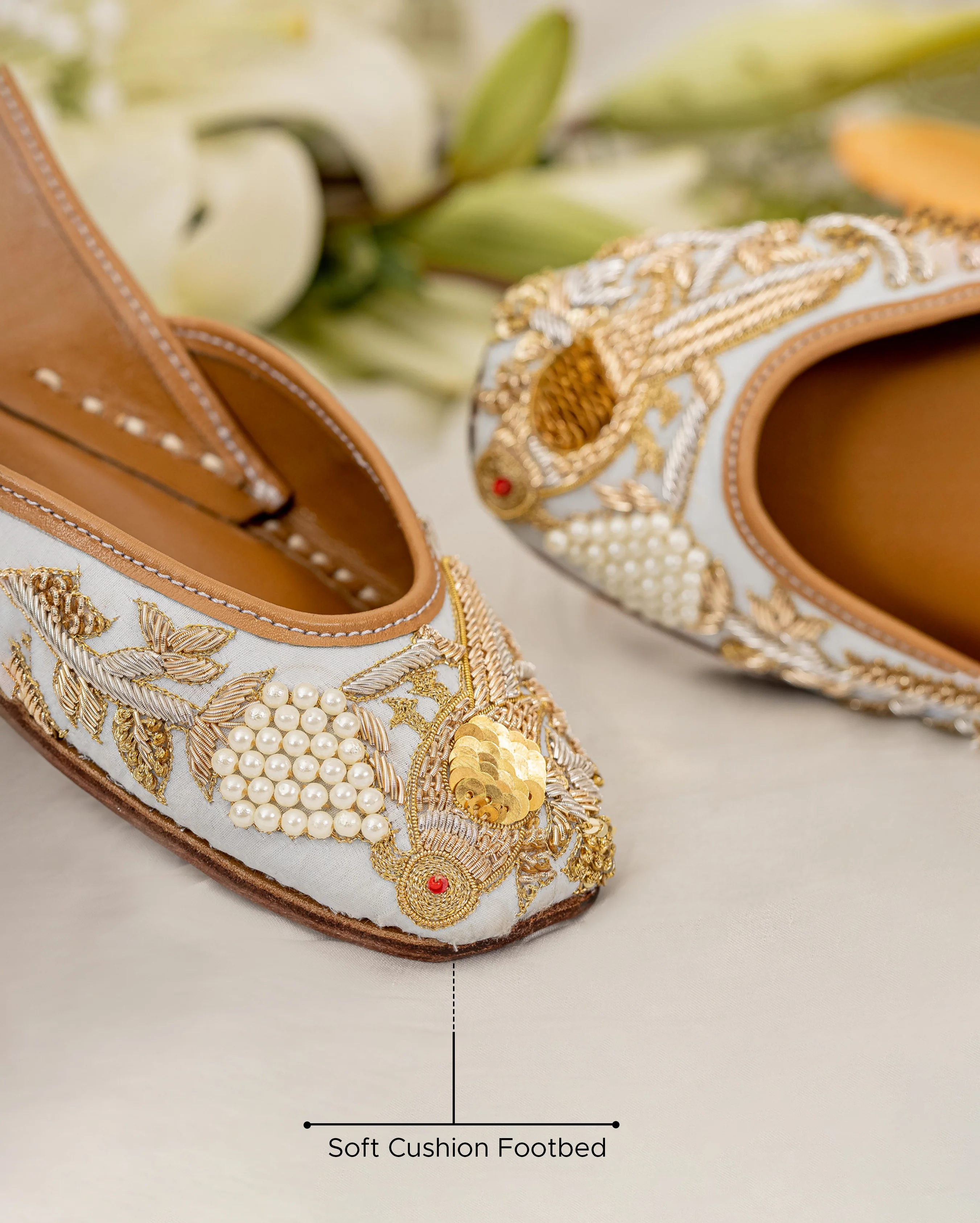 CARAMEL CRUNCH HANDCRAFTED JUTTI - Image 4