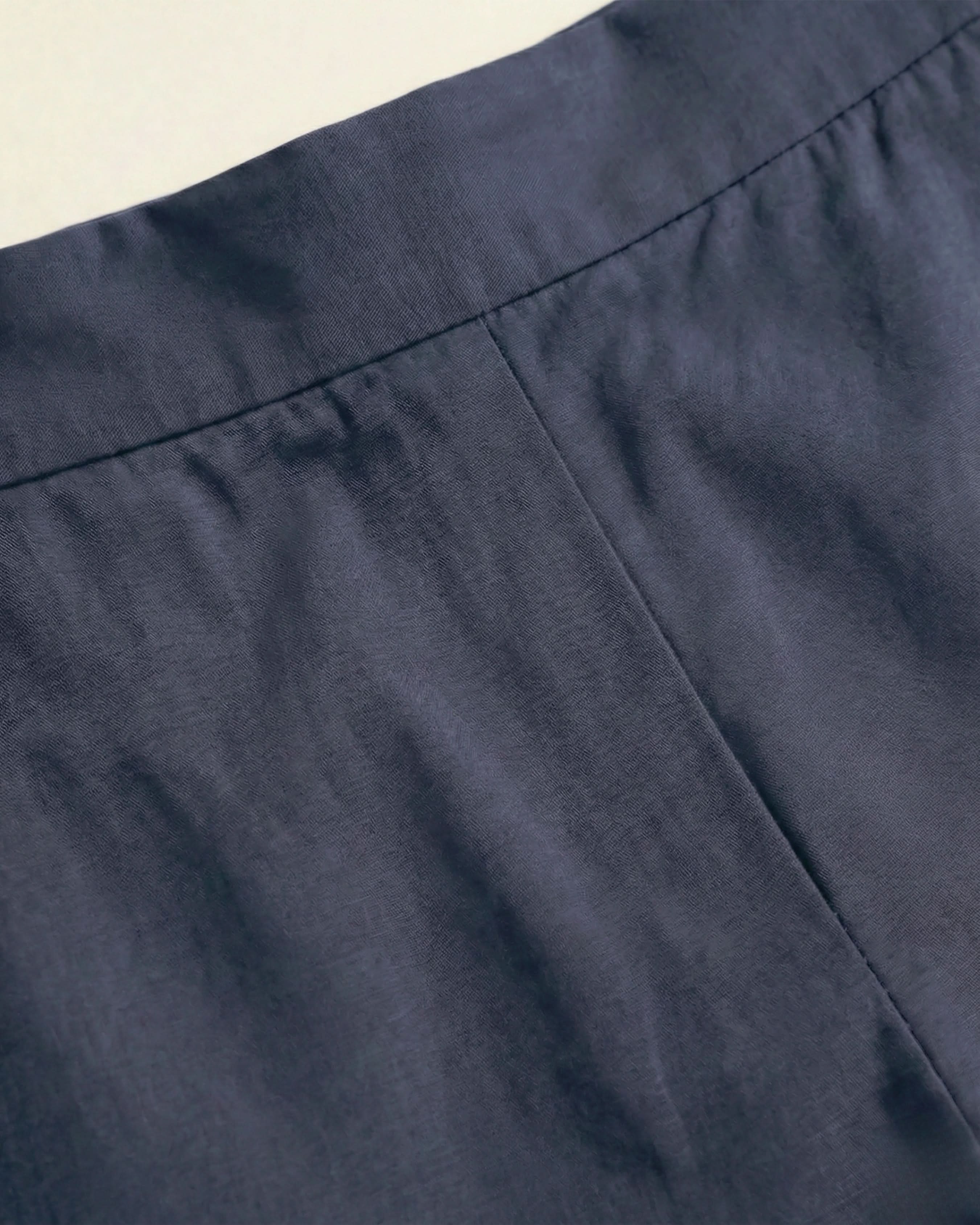 Chaya Indigo Cotton Straight Pants - Image 2