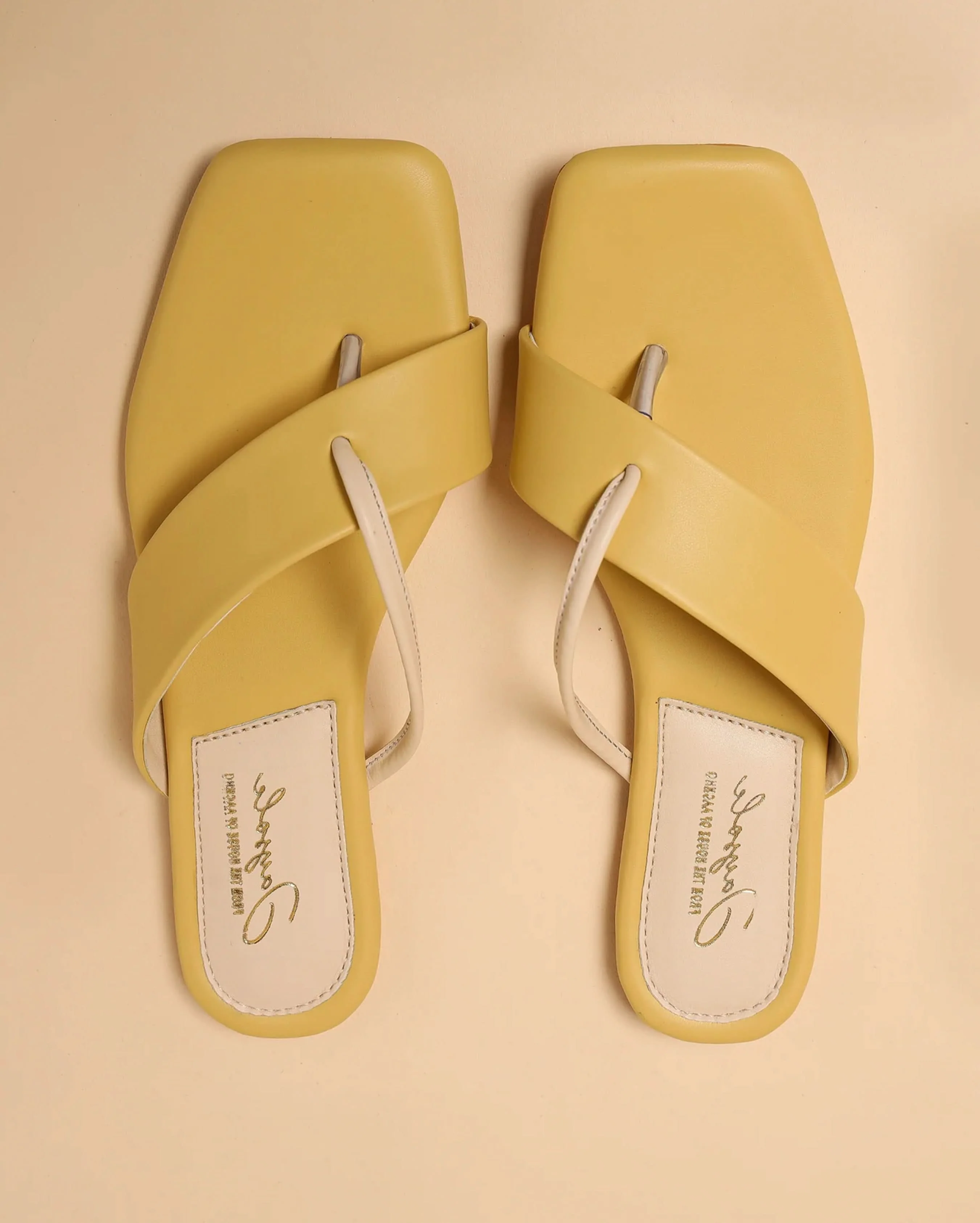 Cornsilk Crisscross Flats - Image 6