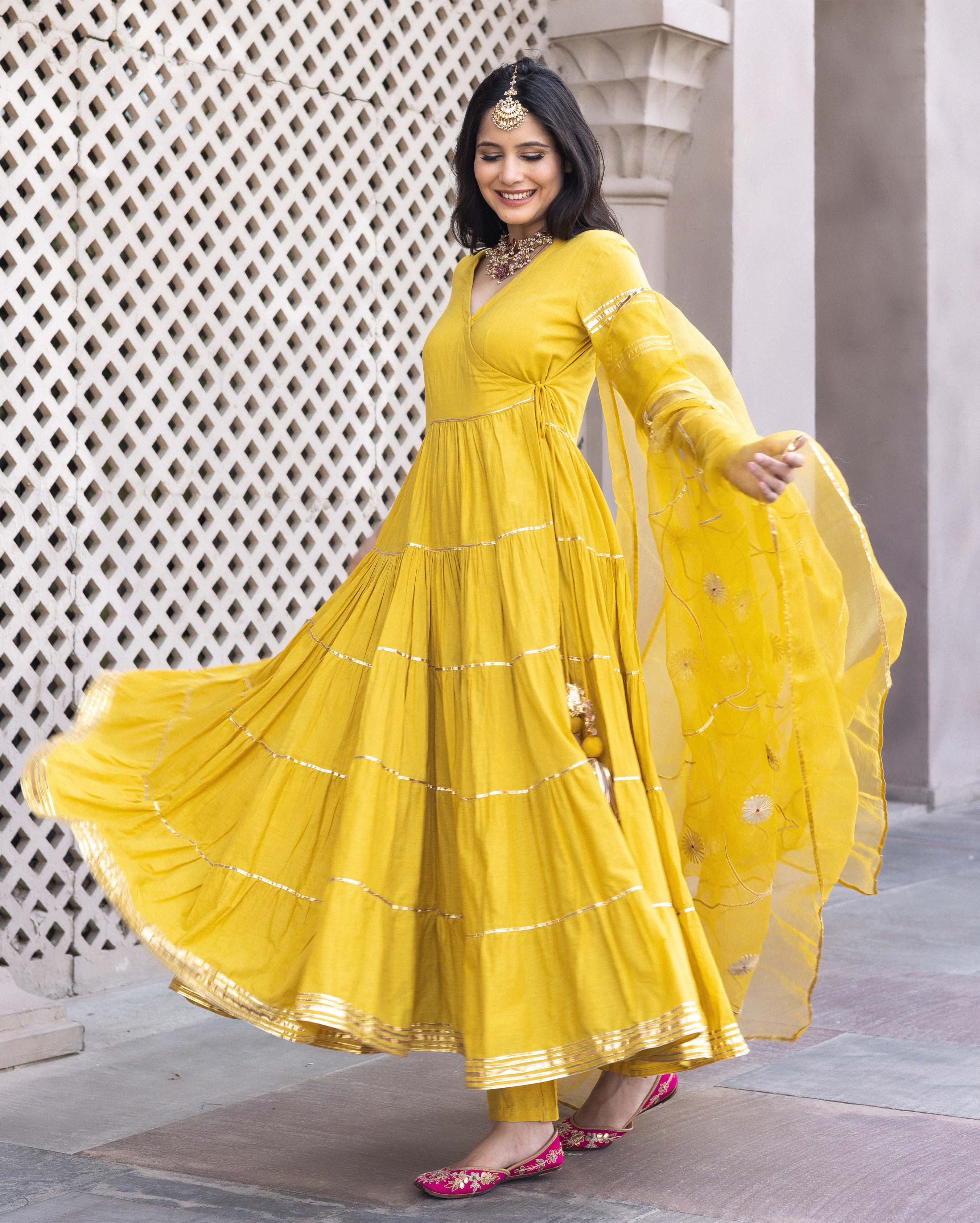Dahabi Gotapatti Cotton Suit Set - Image 6