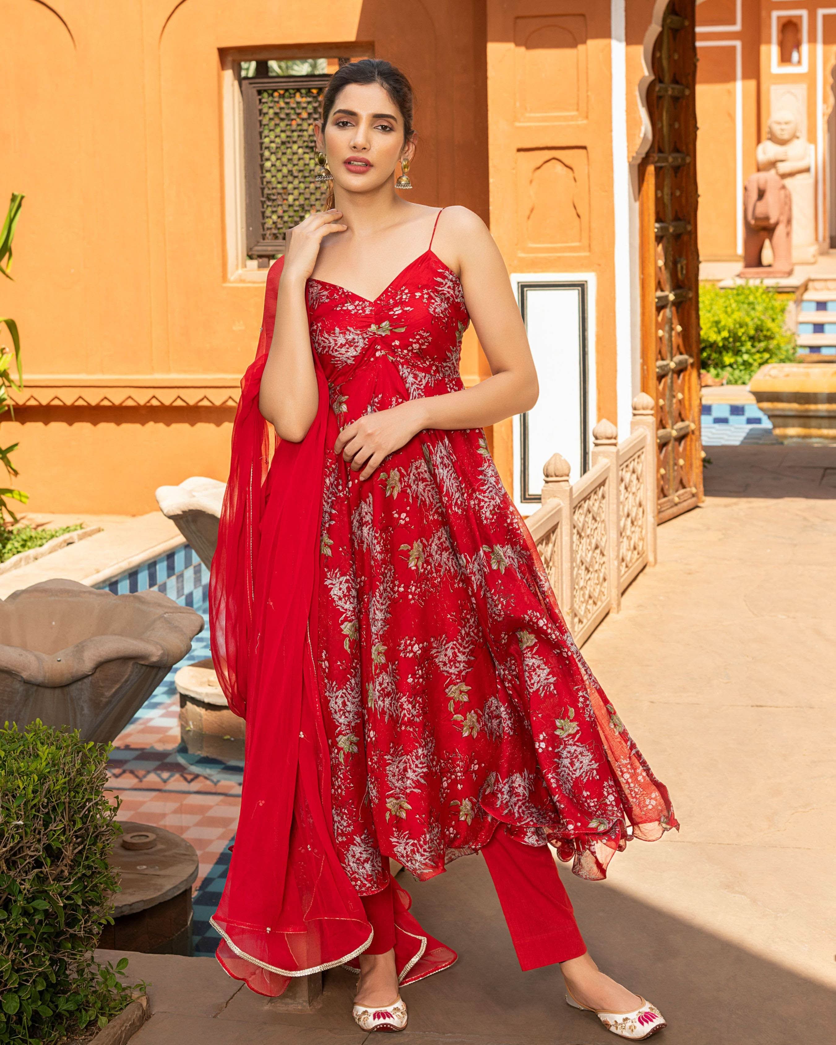 Dahr Chanderi Suit Set - Image 3