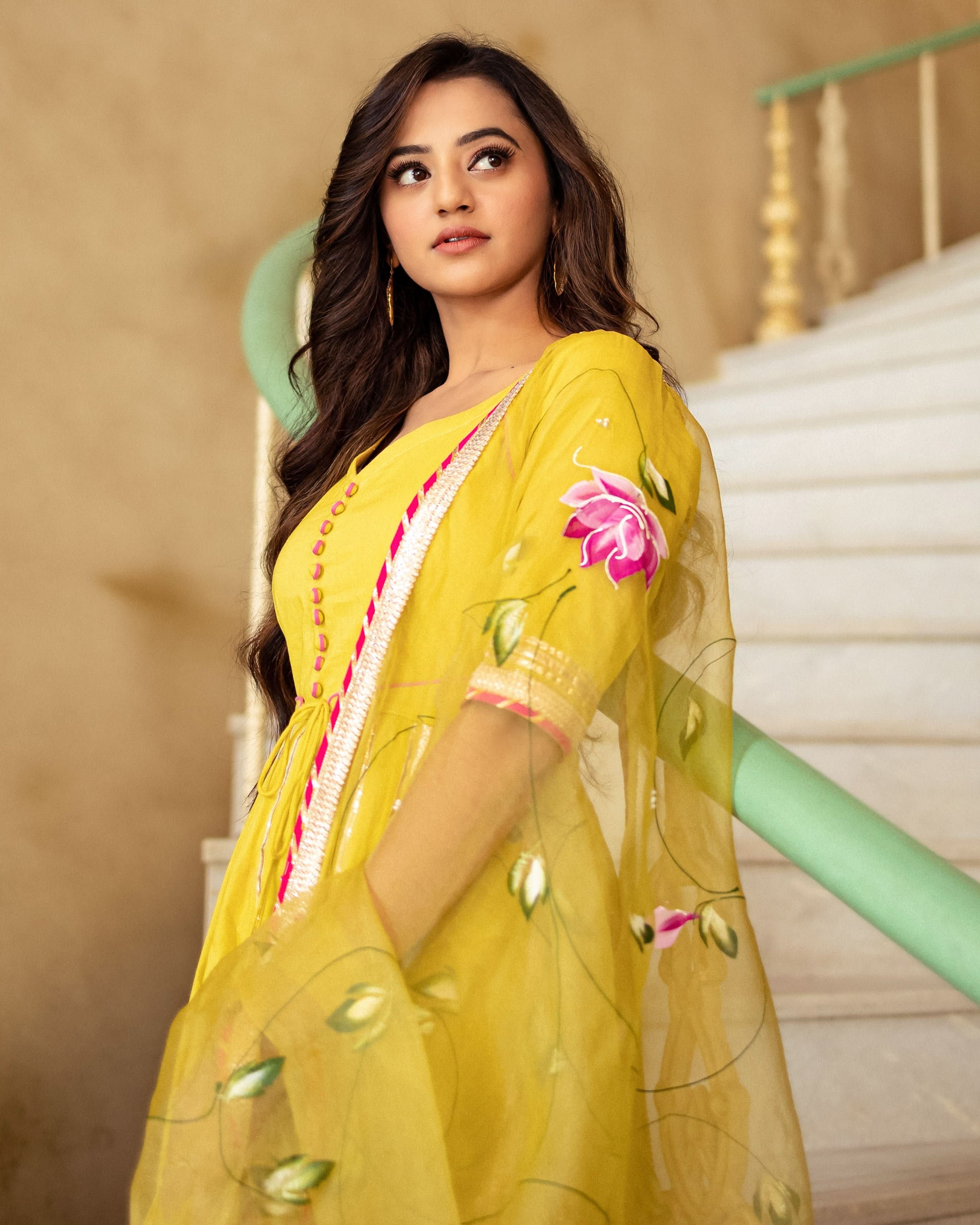 Dhanyasri Handpainted Suit Set - Image 6