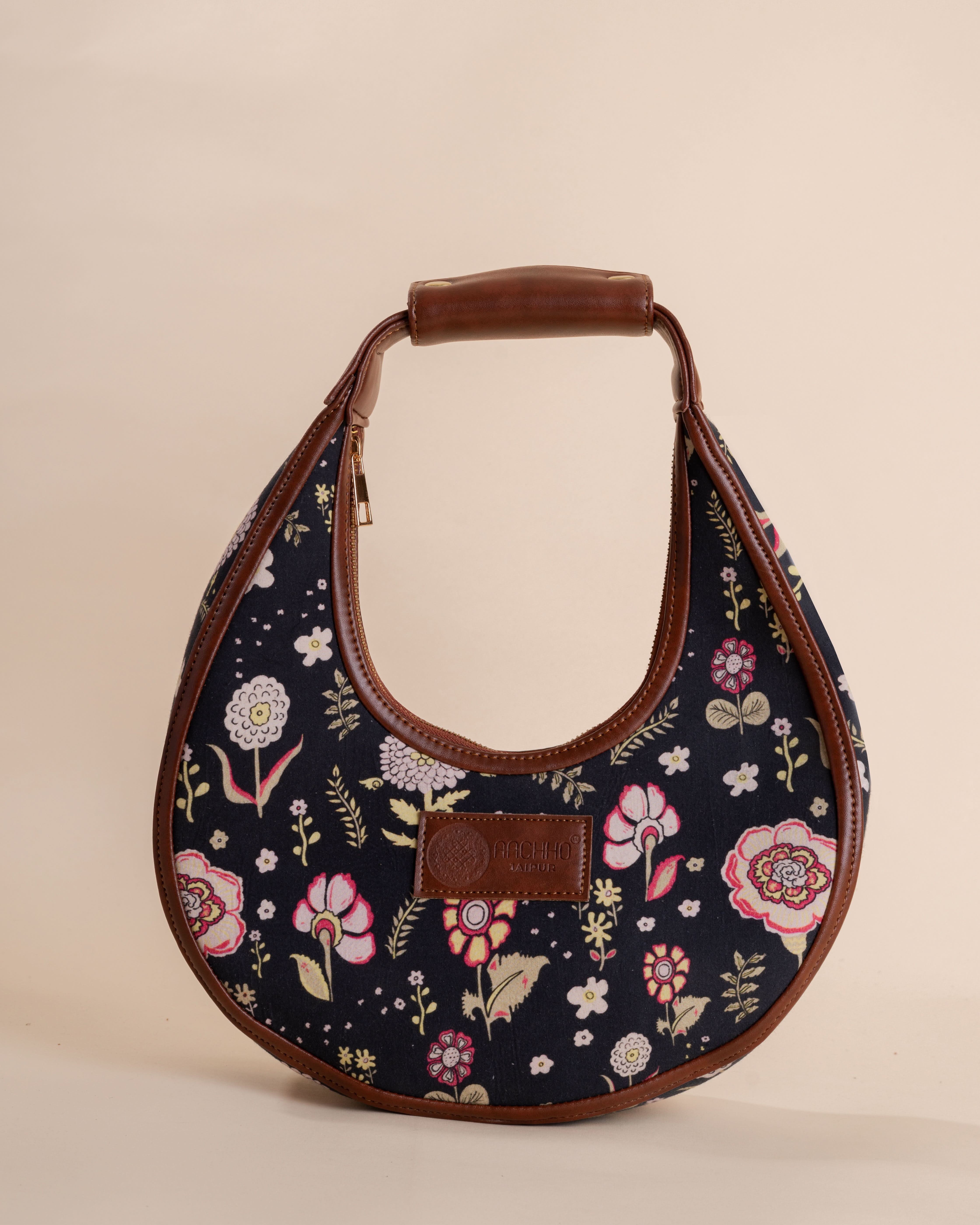 Dune Black Half Moon Bag - Image 4