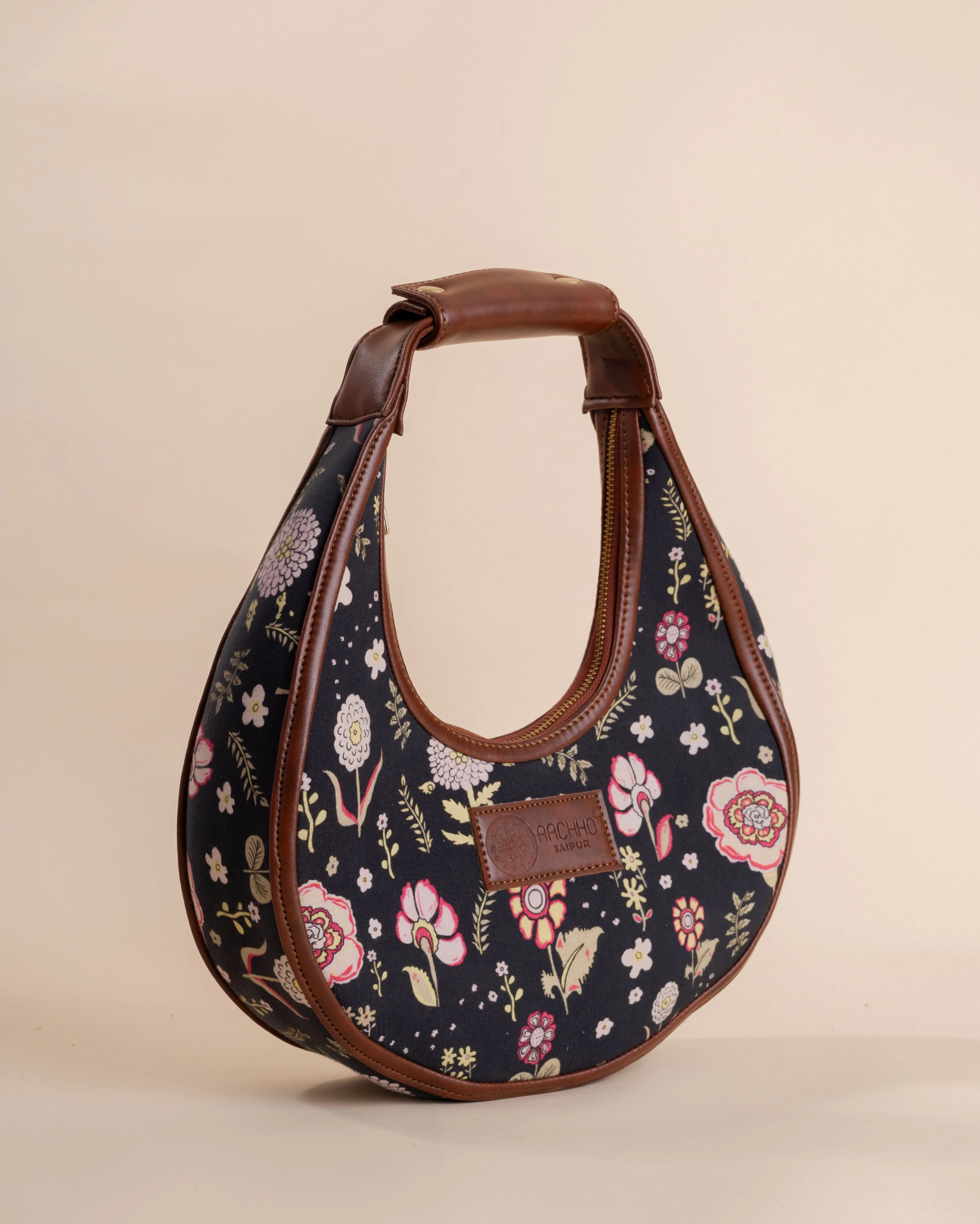 Dune Black Half Moon Bag - Image 5