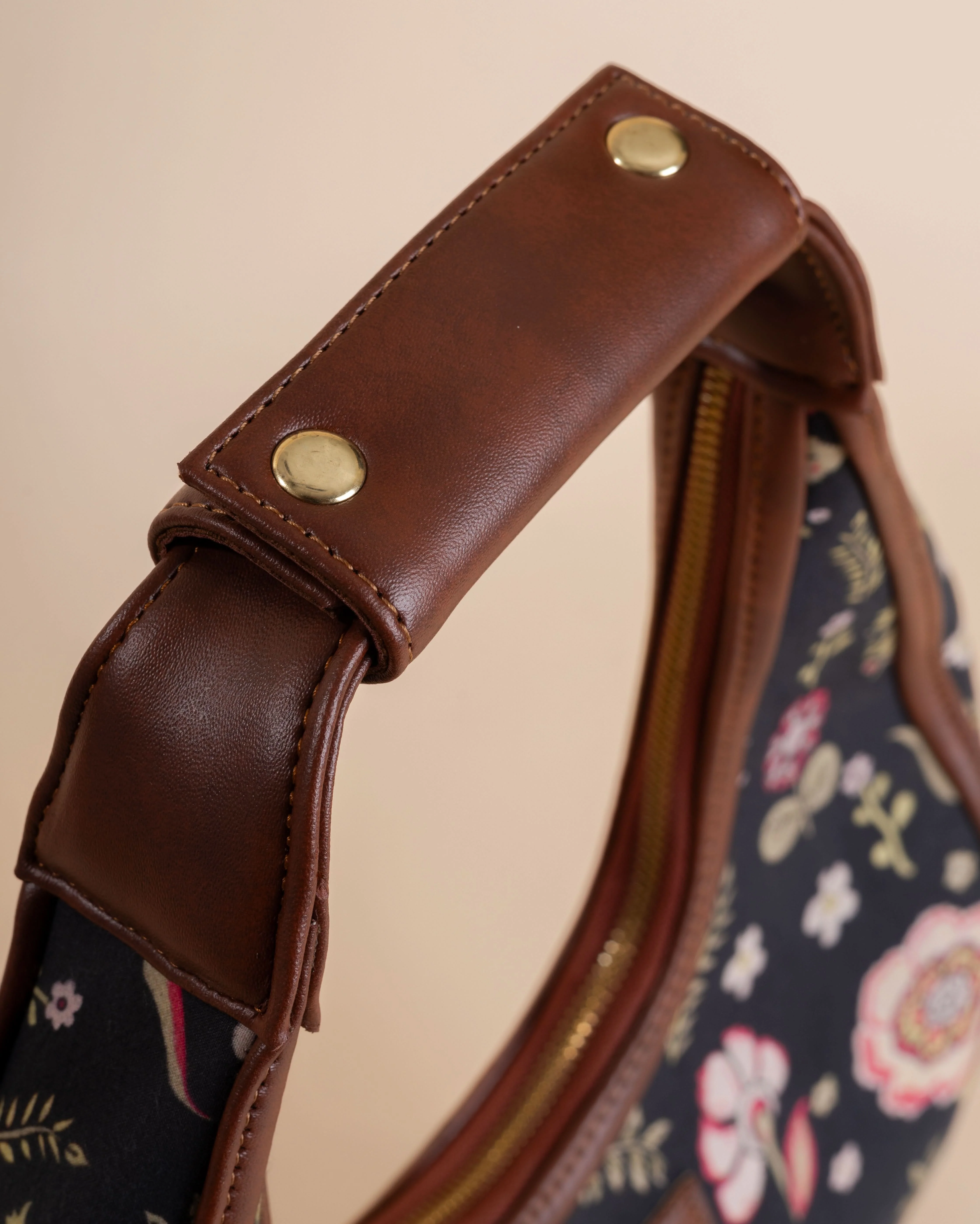 Dune Black Half Moon Bag - Image 7