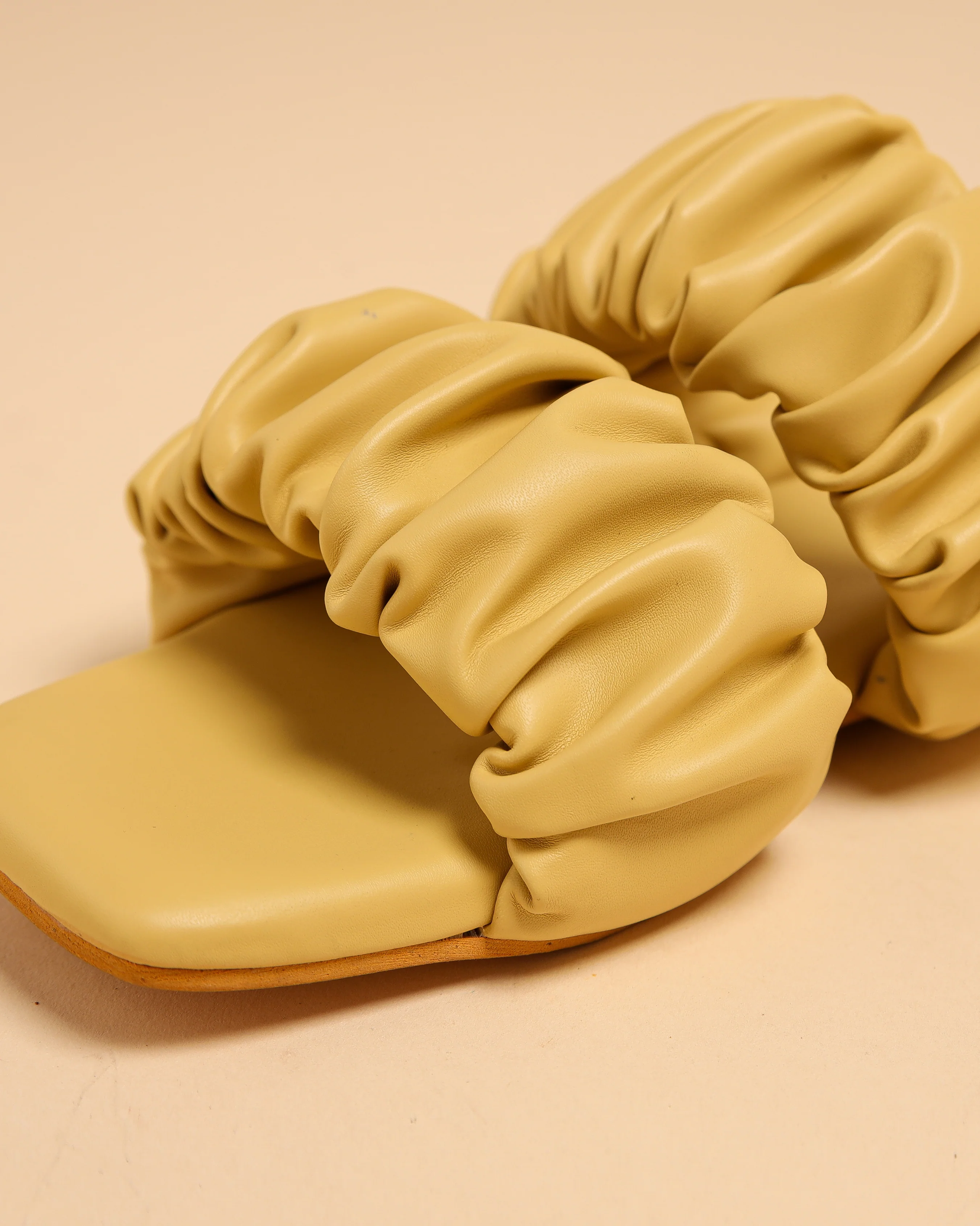 Dusty Cocoon Gathered Flats - Image 6