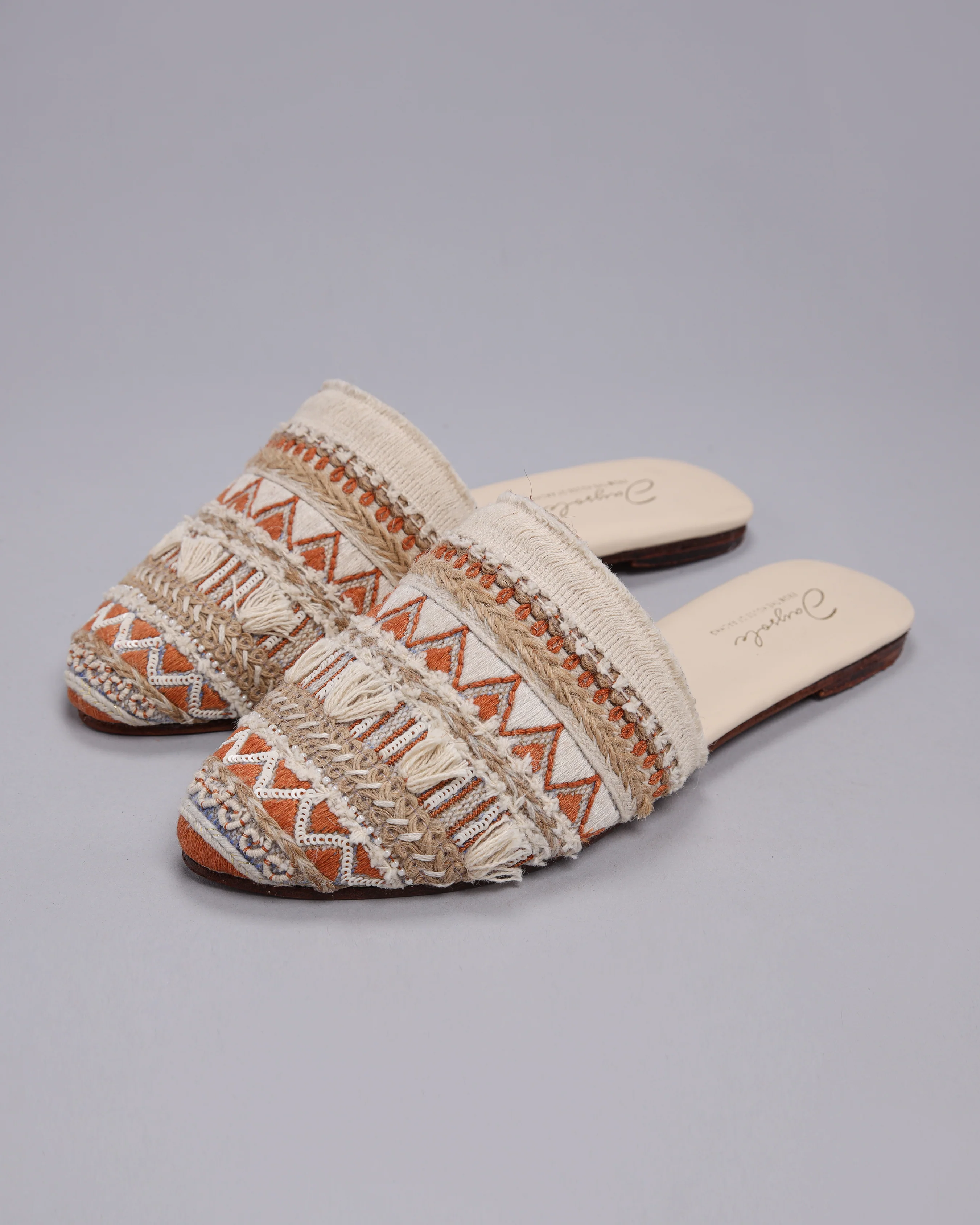 Entwine Handcrafted Mules - Image 3