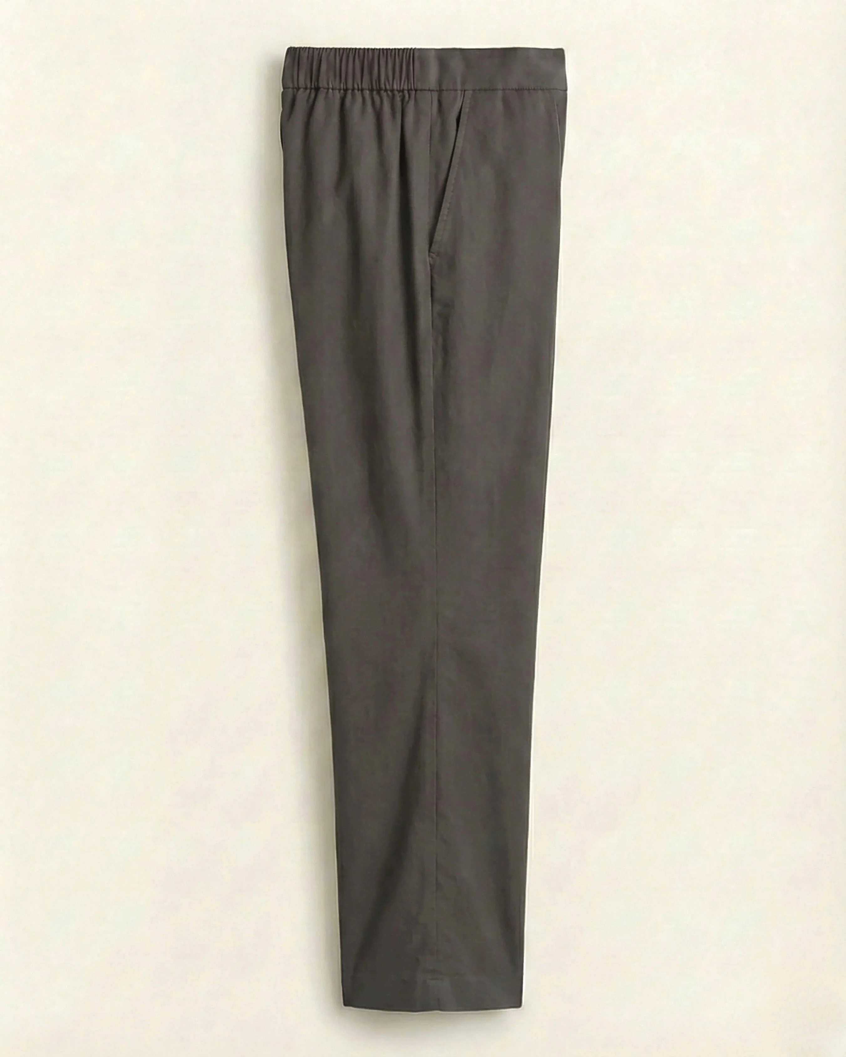 Fiza Dark Gray Cotton Straight Pants - Image 4