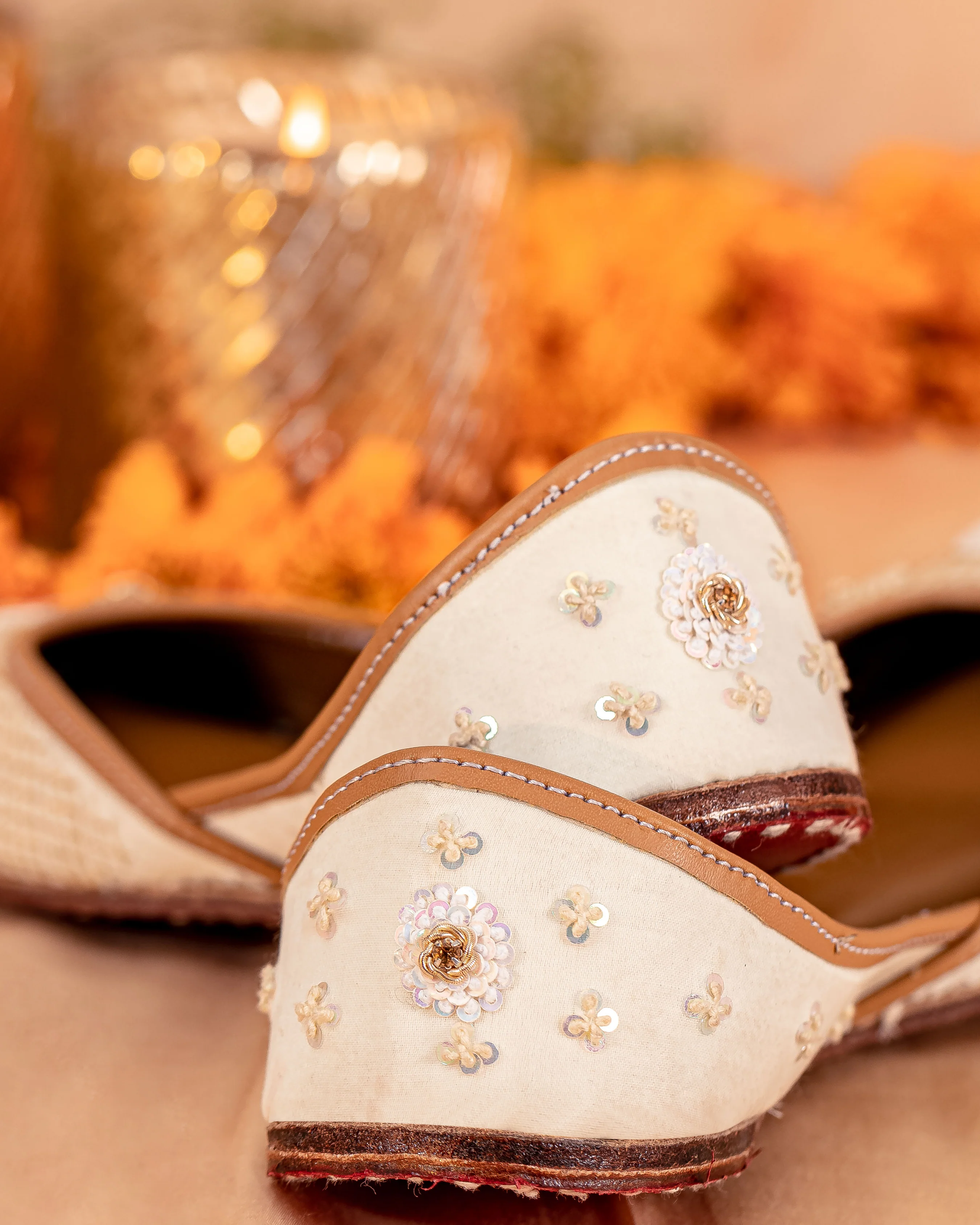 Golden Poppins Handcrafted Jutti - Image 7