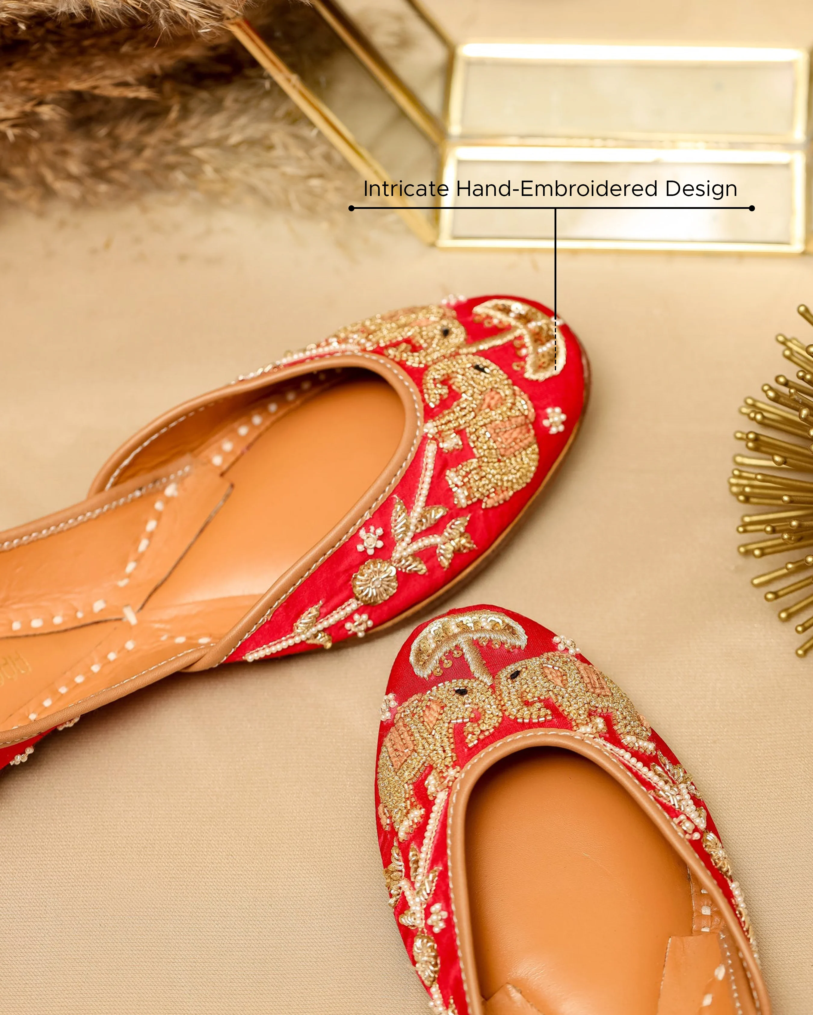 Golden Truffle Handcrafted Jutti
