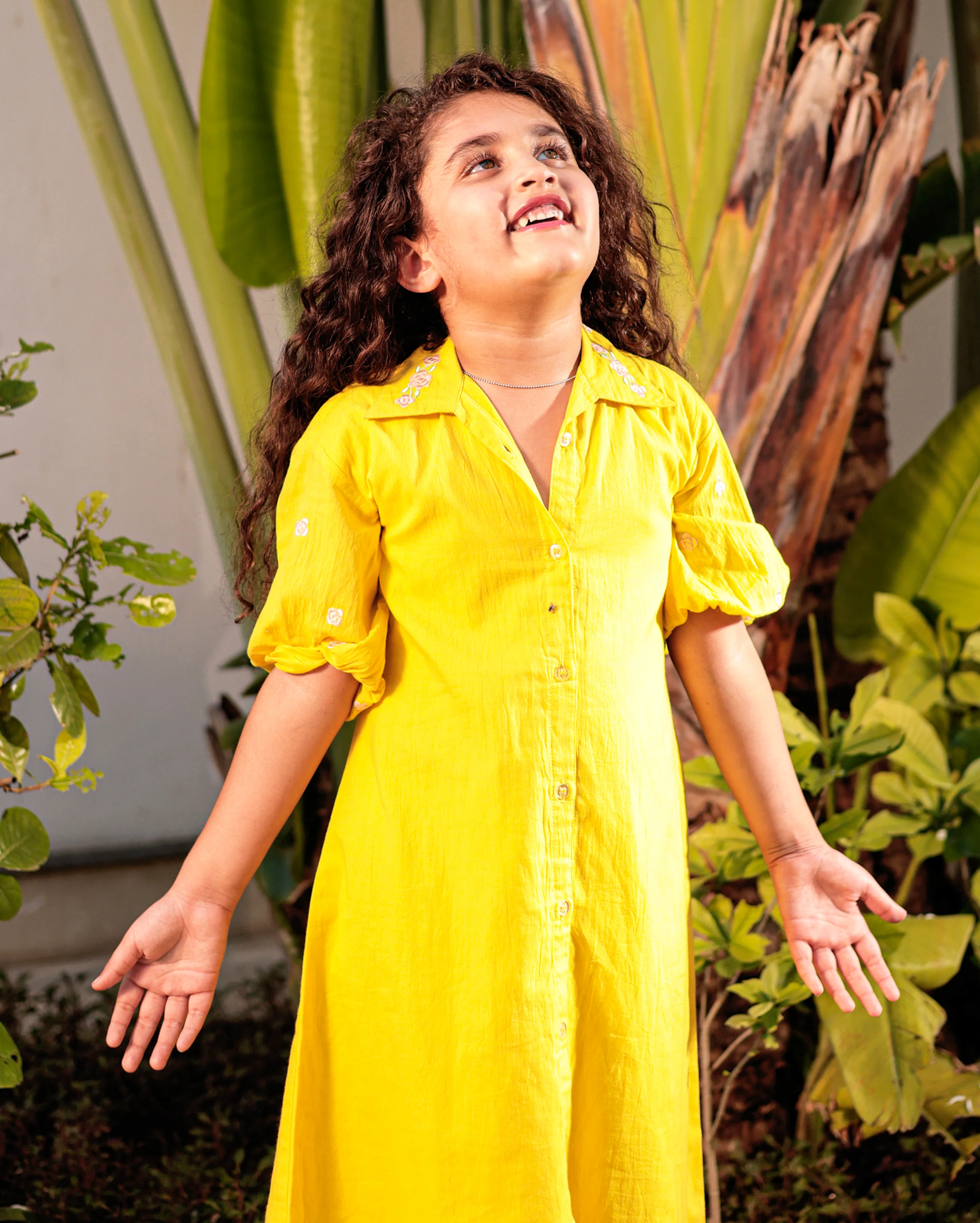 Honey Bee Yellow Cotton Coord Set - Image 4