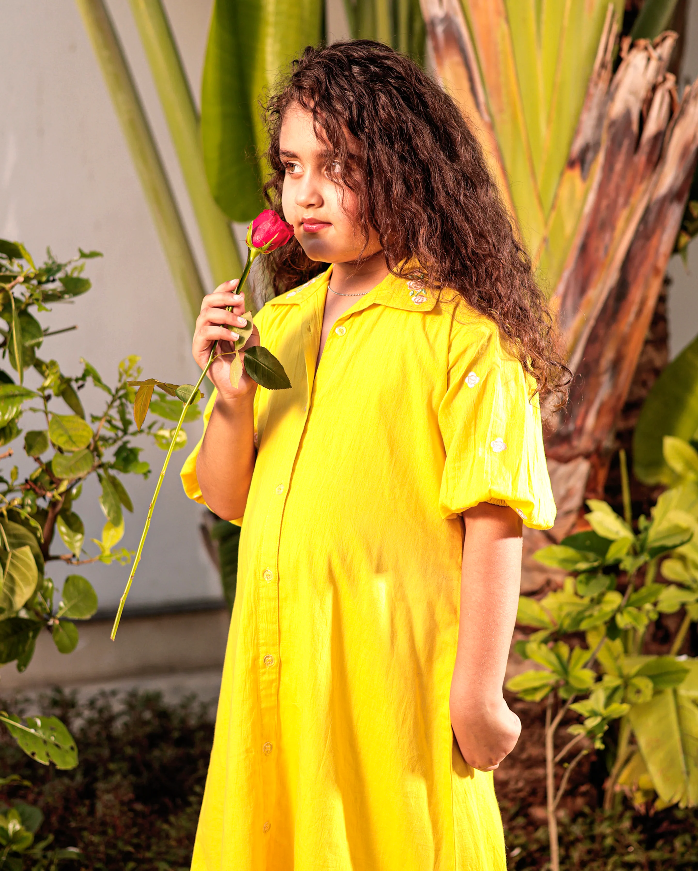 Honey Bee Yellow Cotton Coord Set - Image 5