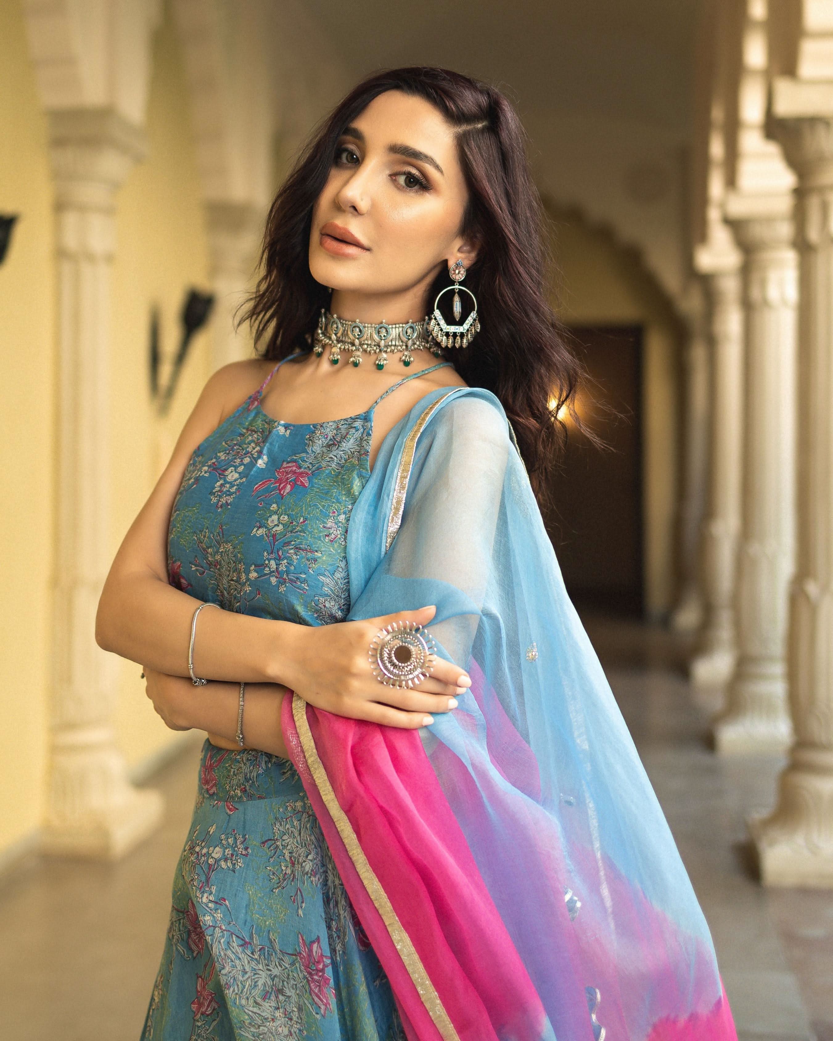 Inara Chanderi Lehenga Set - Image 8