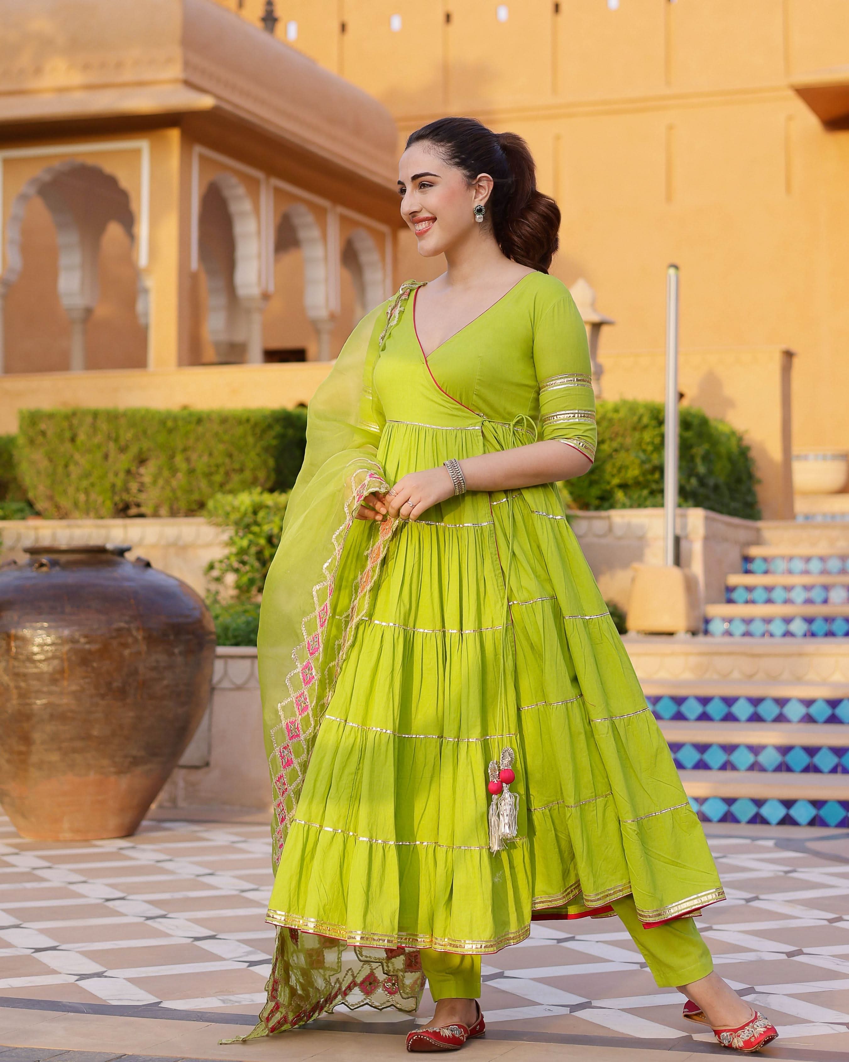 Irya Gotapatti Cotton Suit Set - Image 2
