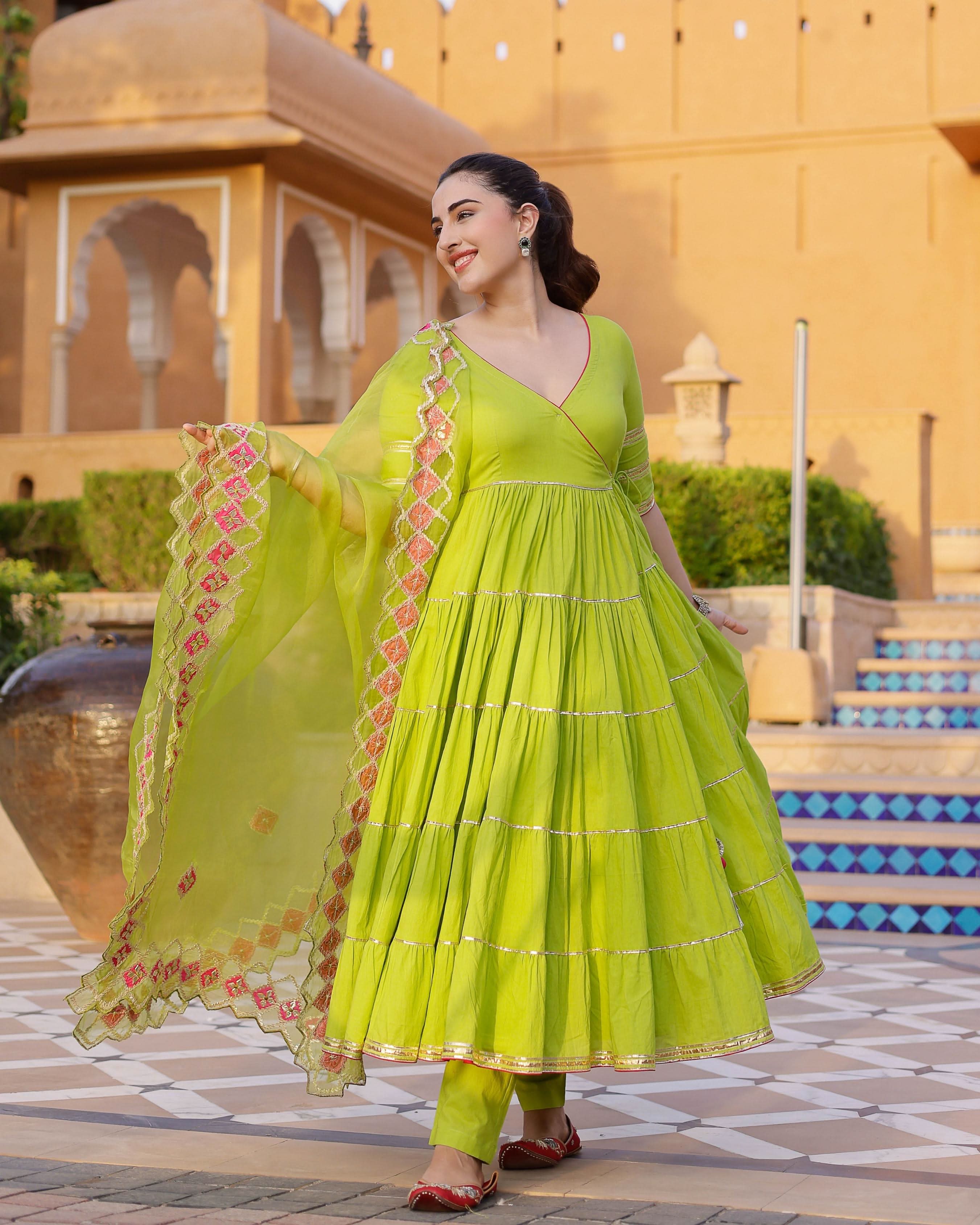 Irya Gotapatti Cotton Suit Set - Image 4
