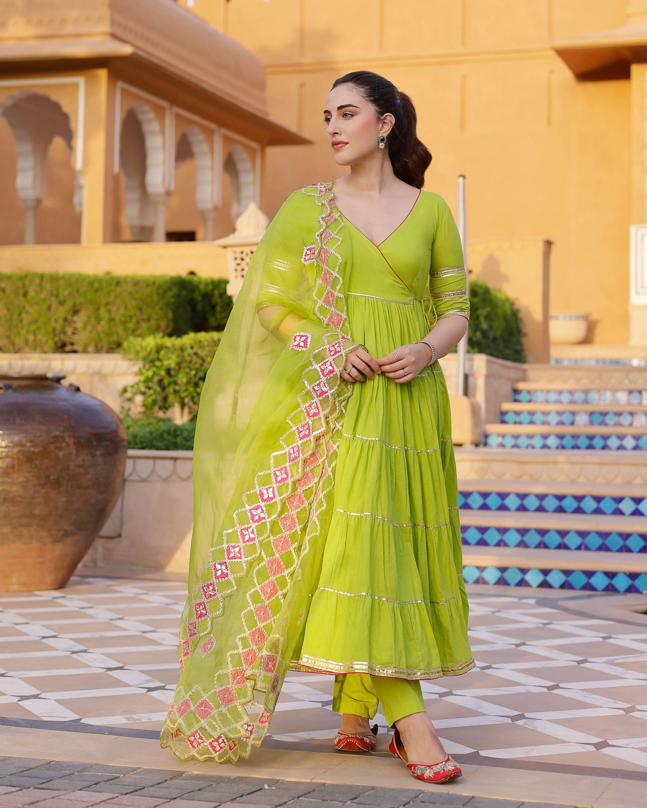 Irya Gotapatti Cotton Suit Set - Image 5