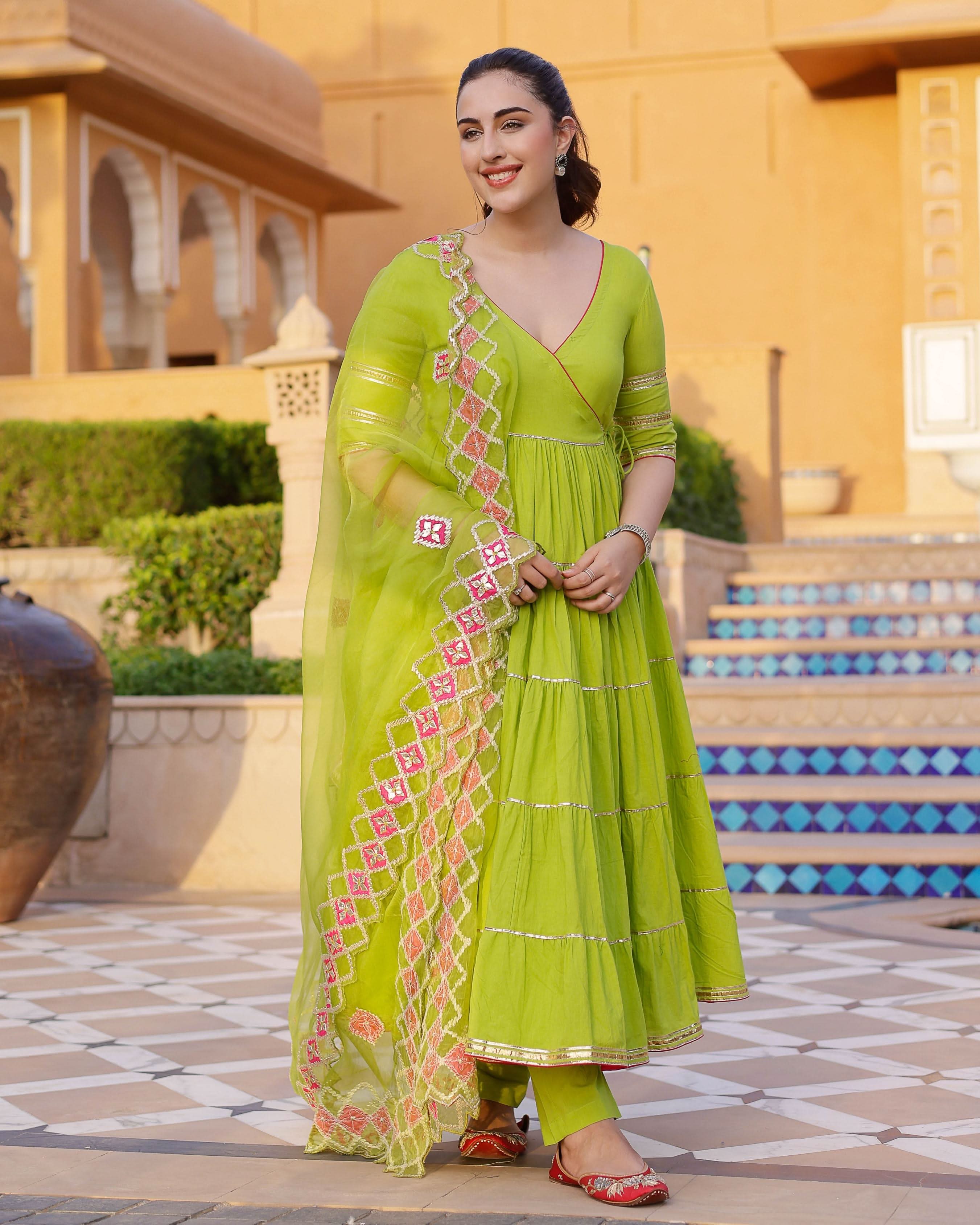 Irya Gotapatti Cotton Suit Set - Image 6