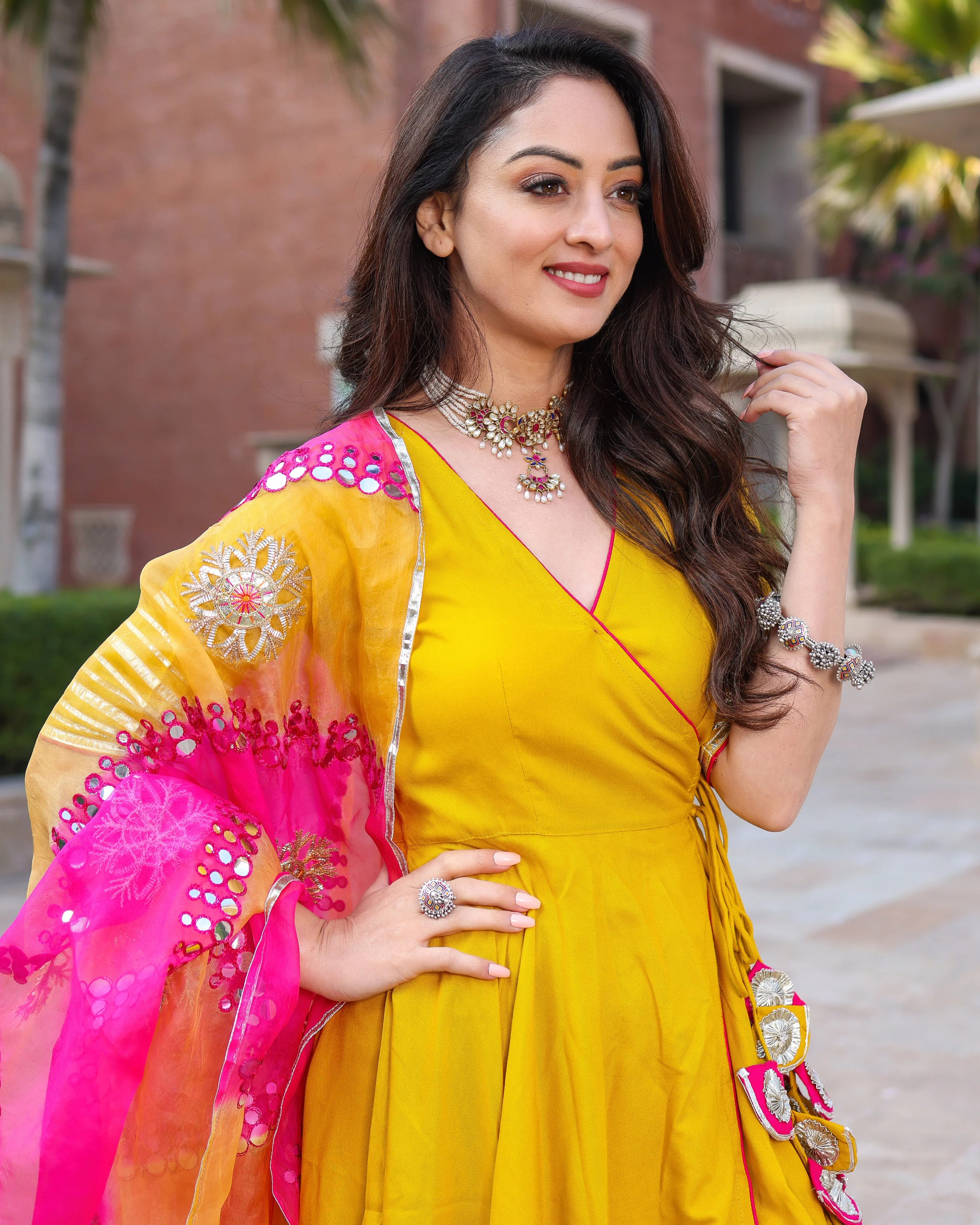Italian Star Gotapatti Sharara Set - Image 9