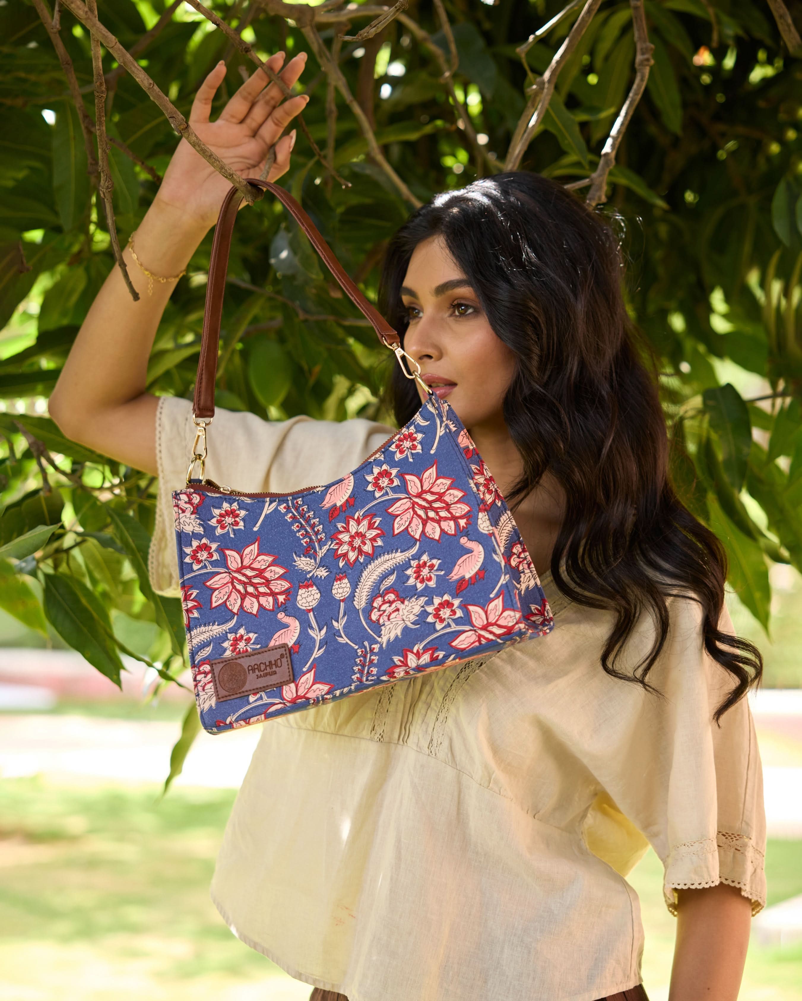 Ivy Blue Baguette Bag - Image 2