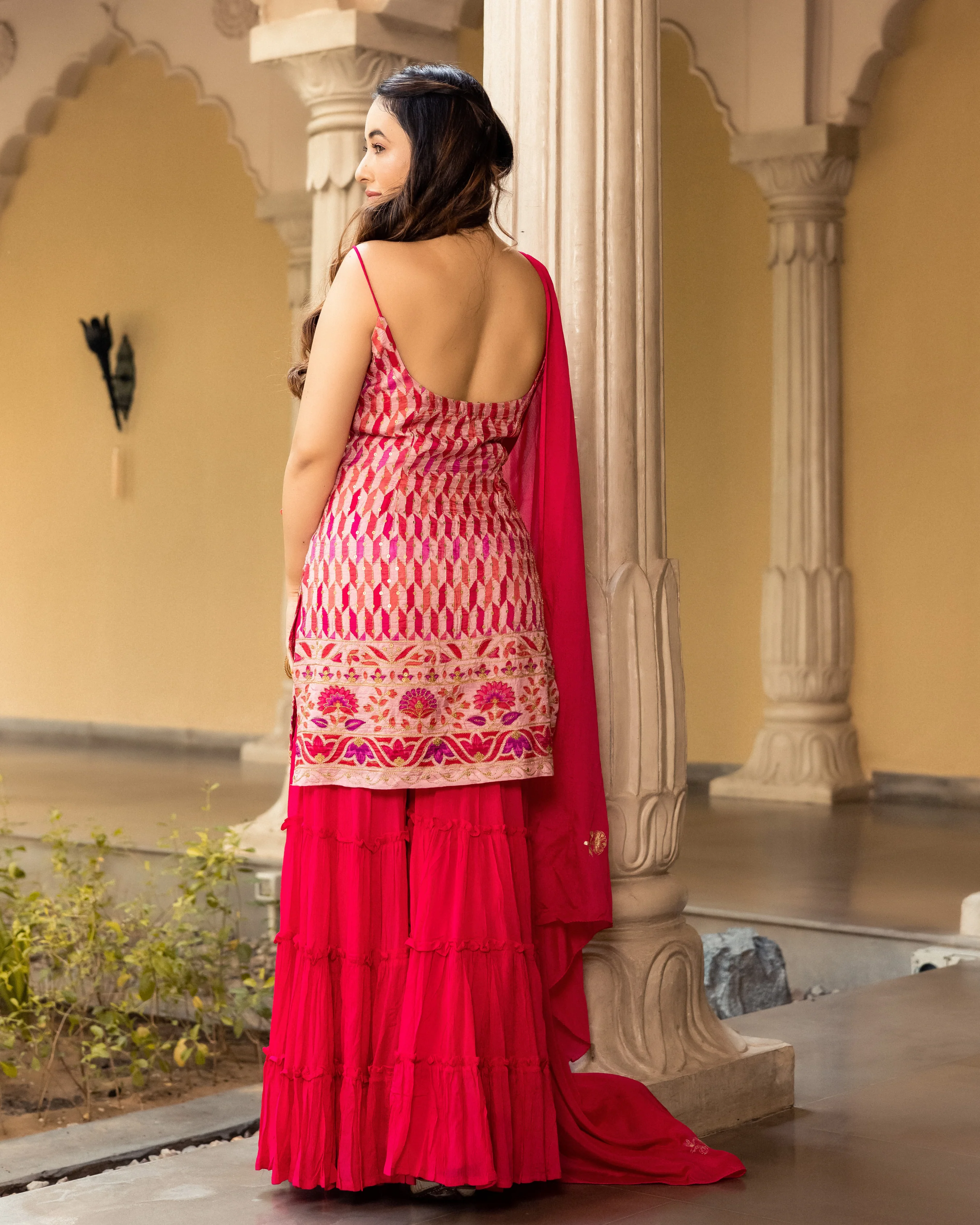 Jafrin Georgette Sharara Set - Image 6