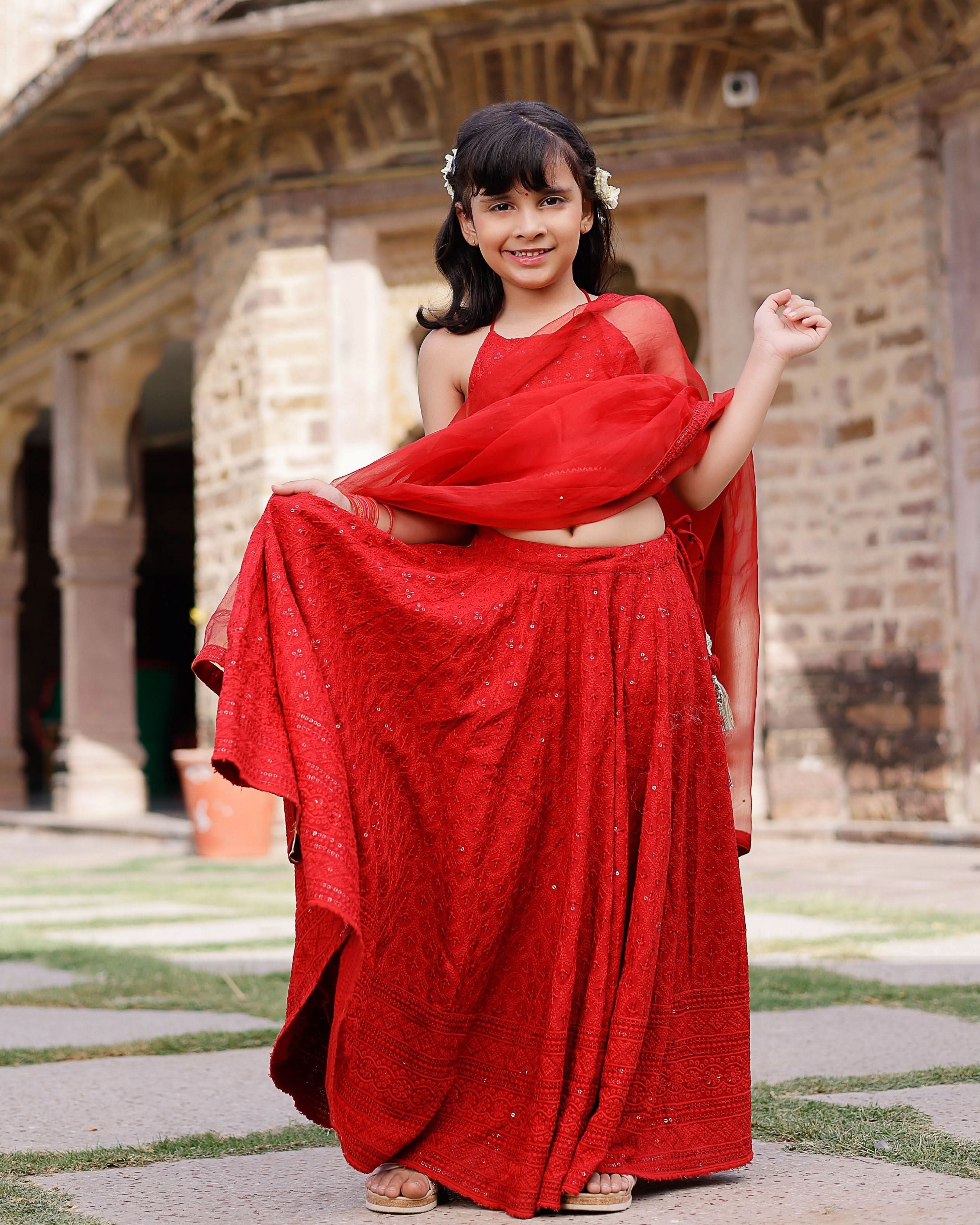 Kai Embroidered Lehenga Set - Image 3