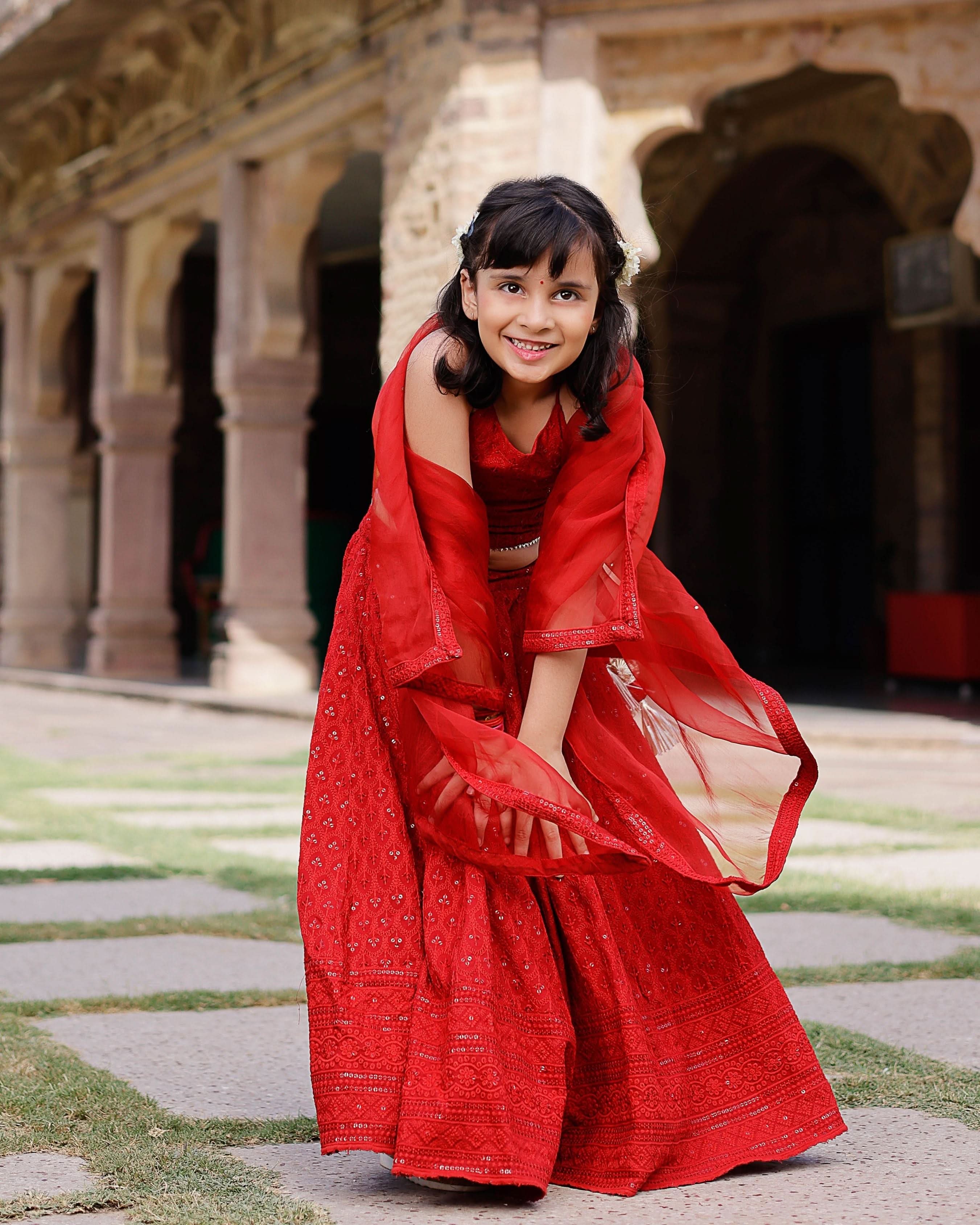 Kai Embroidered Lehenga Set - Image 4