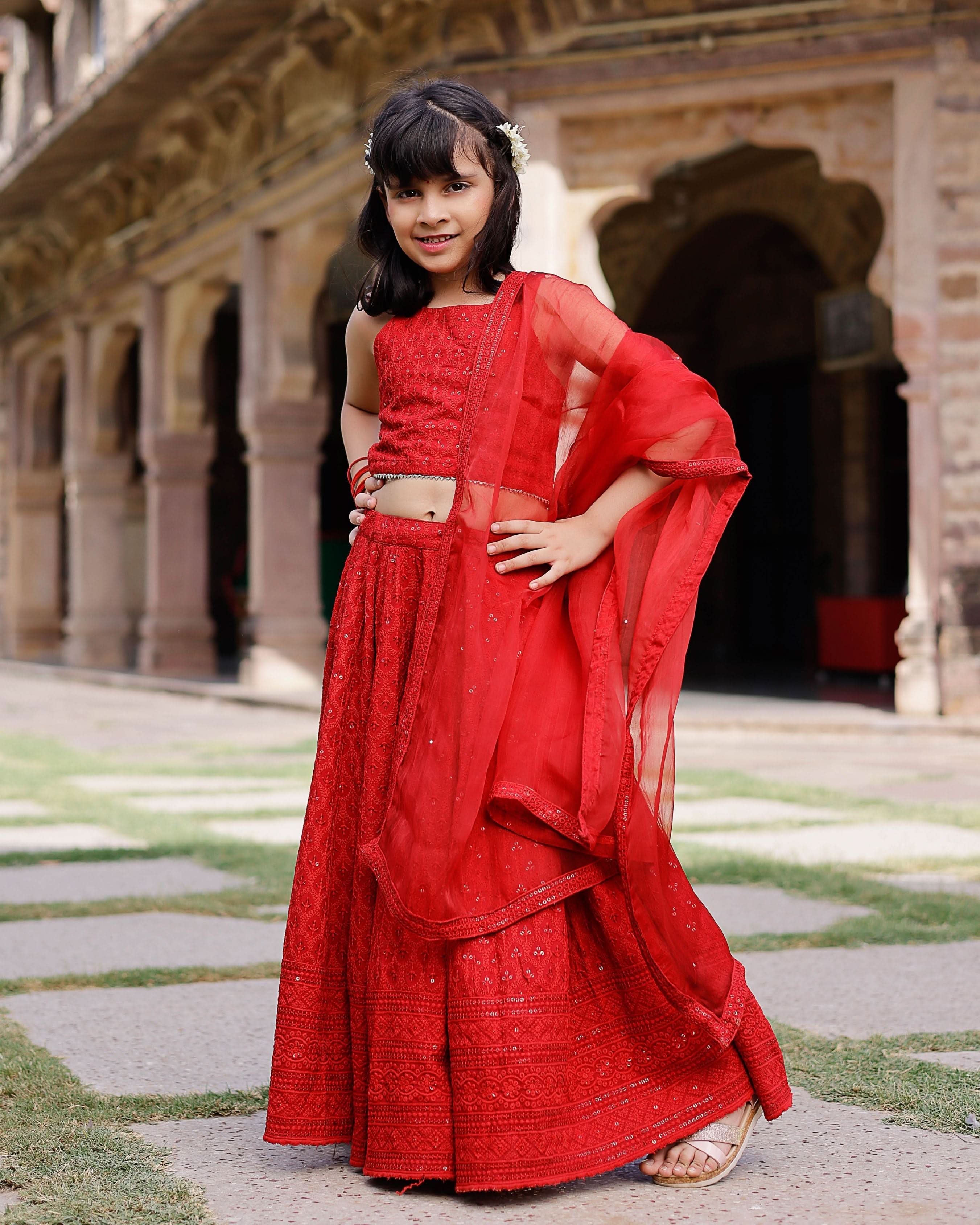 Kai Embroidered Lehenga Set - Image 7