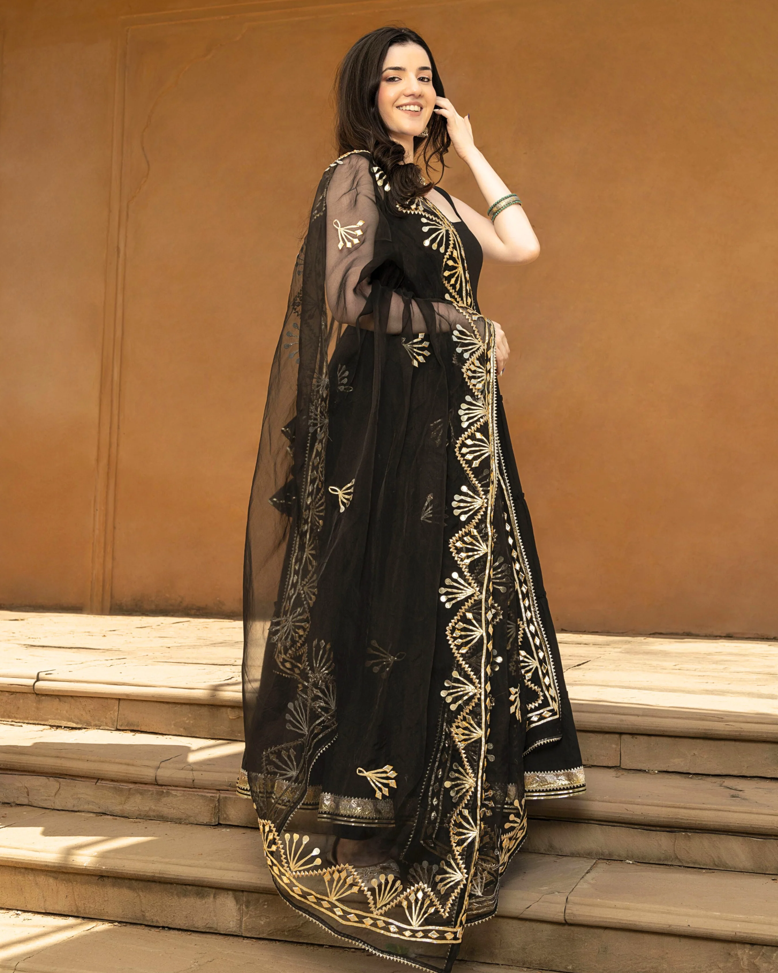 Kamya Gotapatti Cotton Suit Set - Image 4