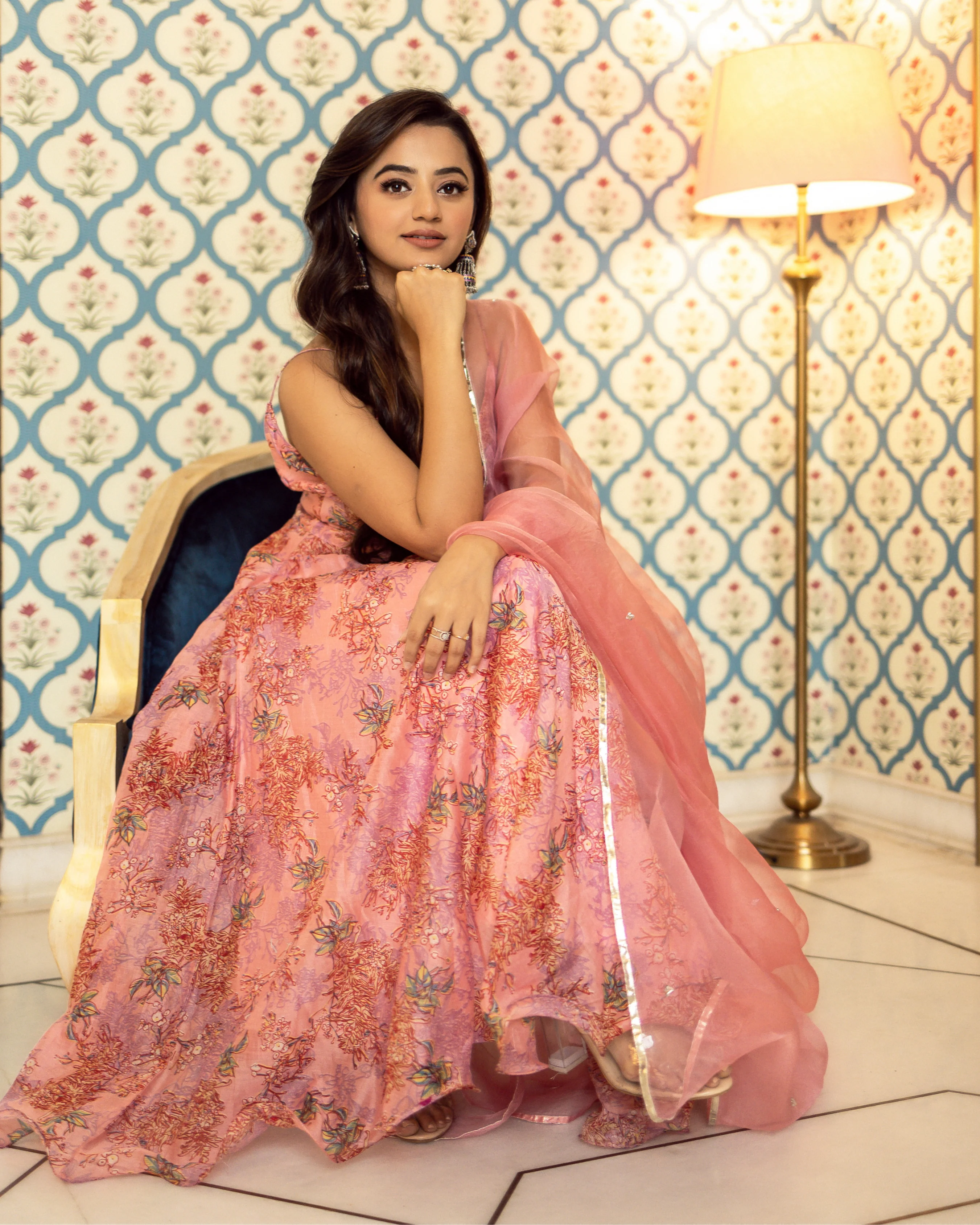 Kanwal Chanderi Suit Set - Image 6