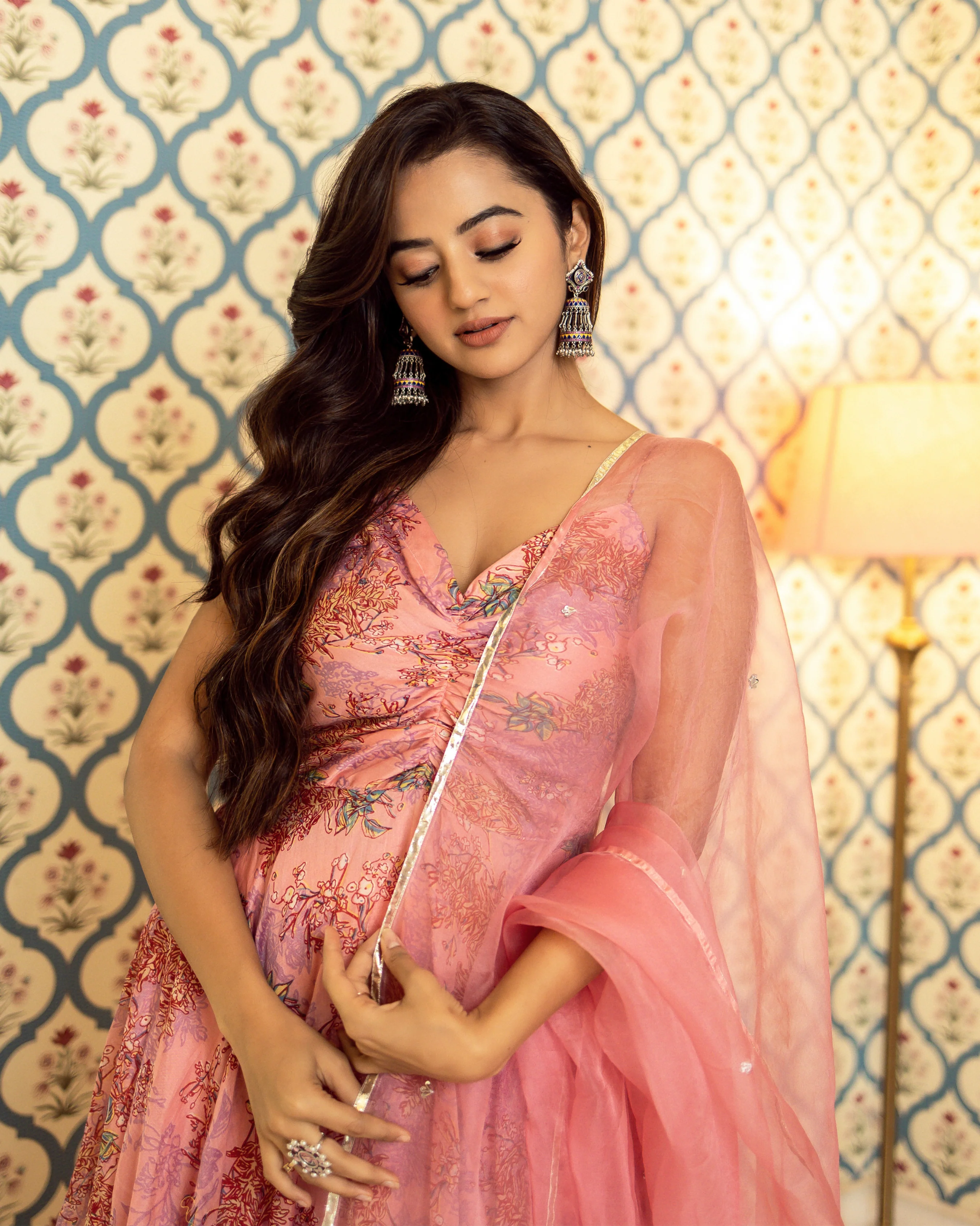 Kanwal Chanderi Suit Set - Image 8