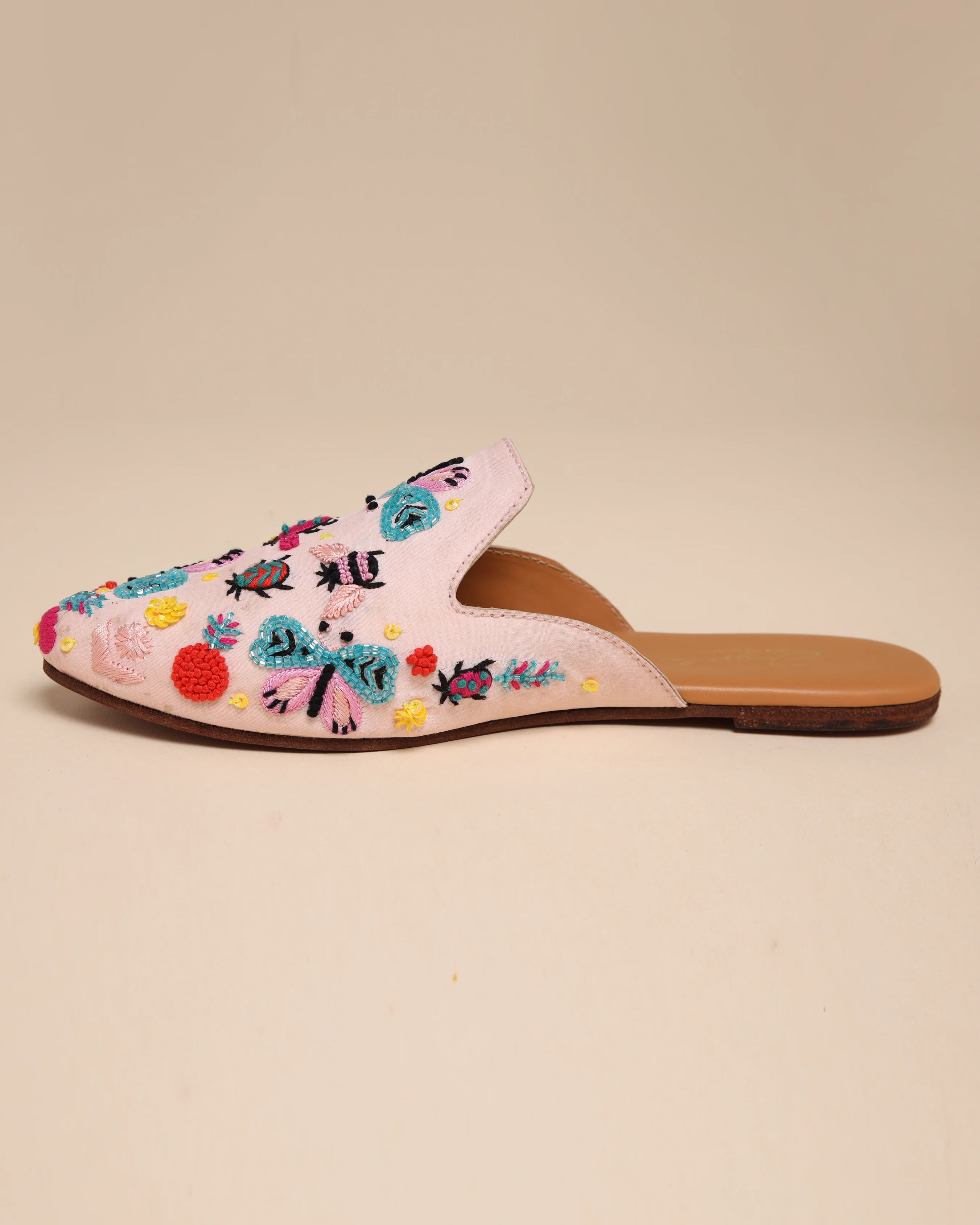 Lady Beetle Handcrafted Mules - Image 4