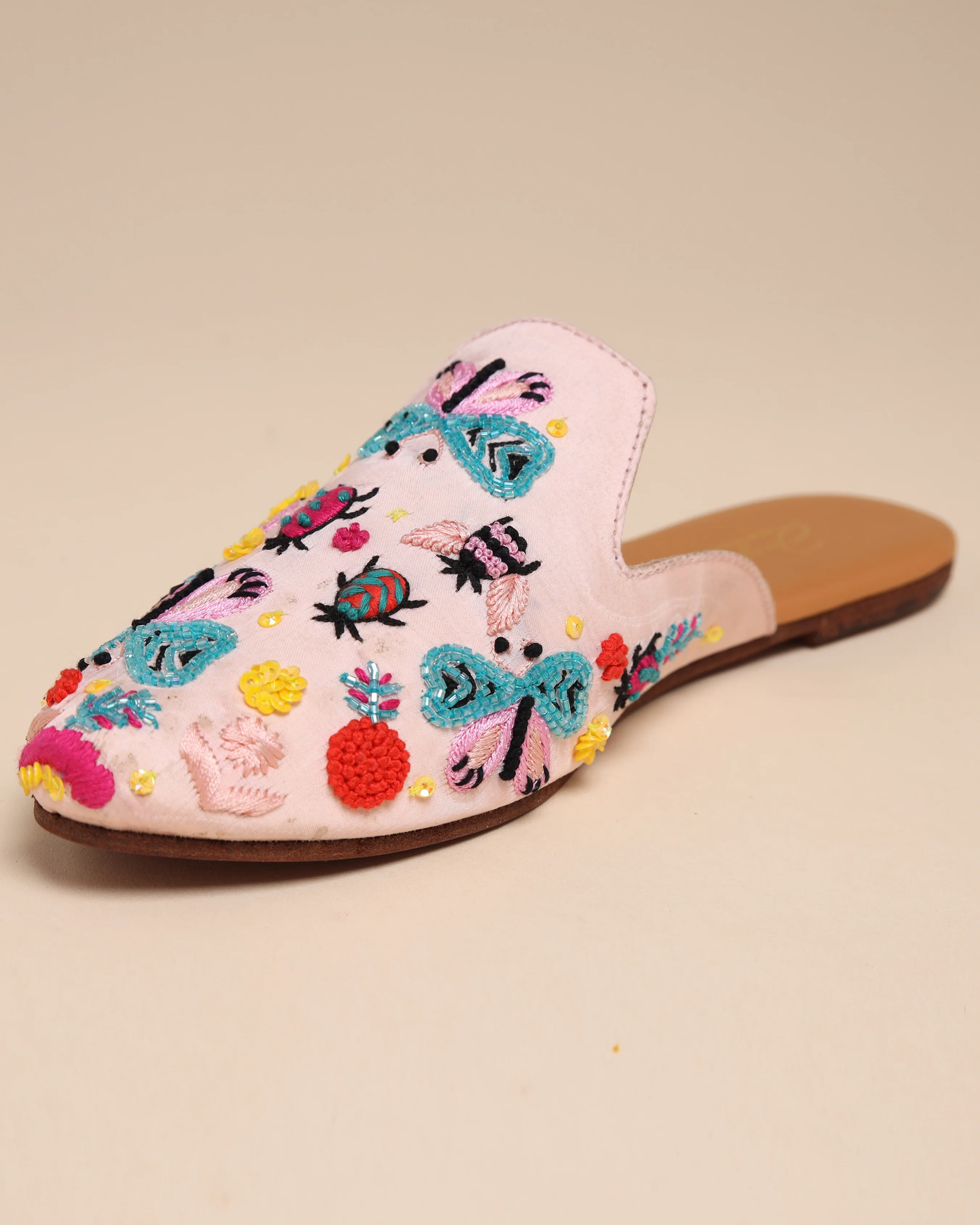 Lady Beetle Handcrafted Mules - Image 5