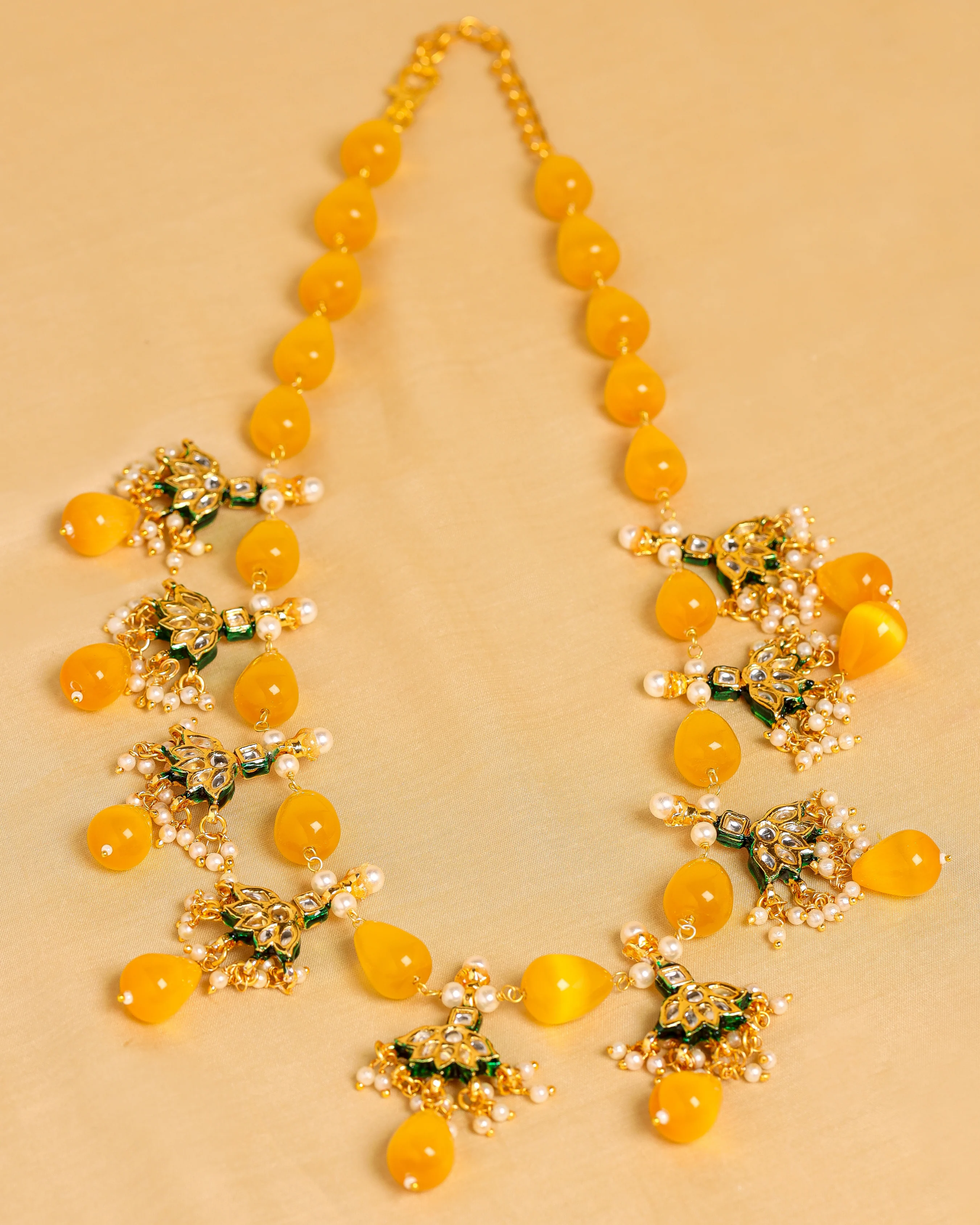 Mango Mint Handcrafted Necklace - Image 2