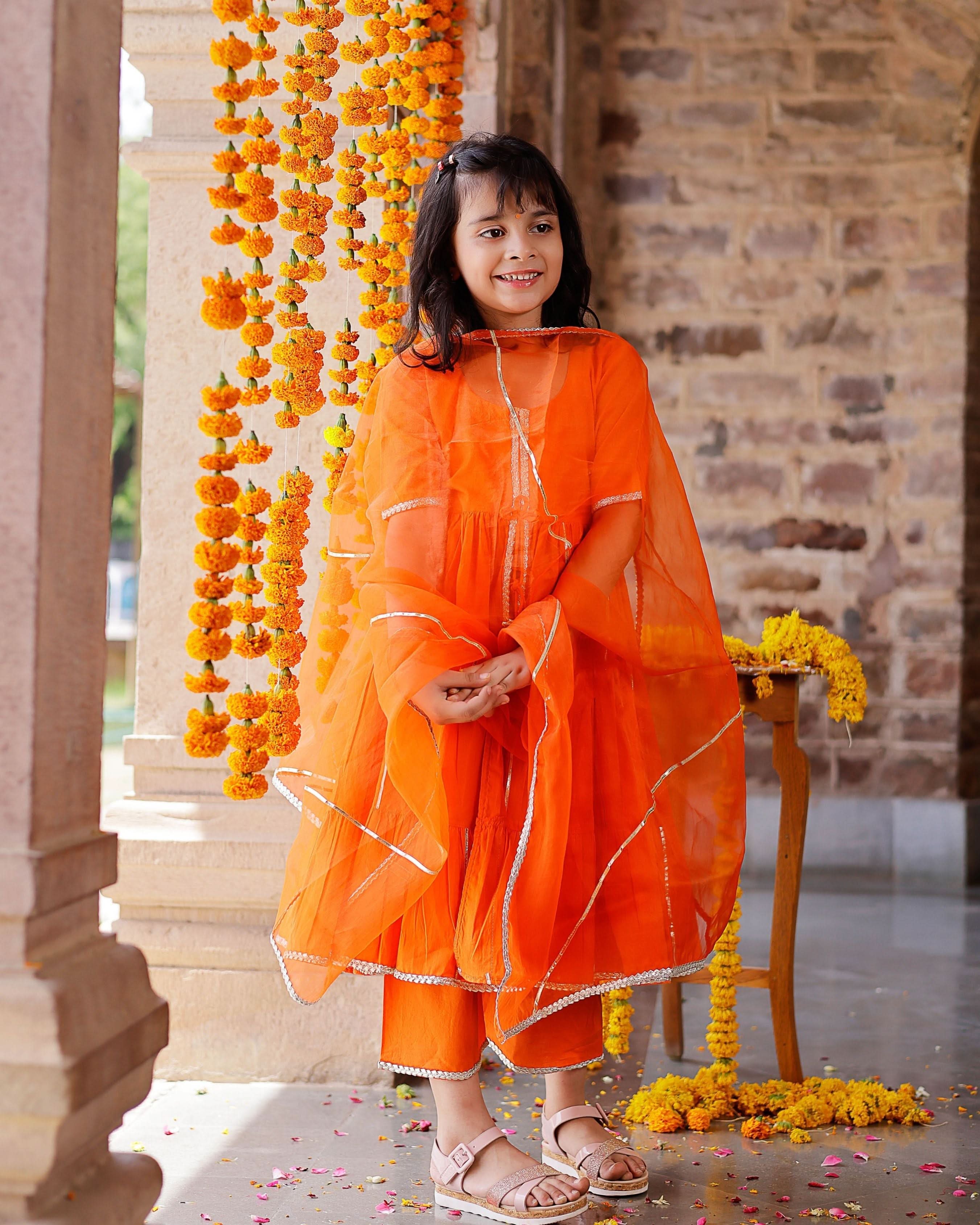 Maya Cotton Gotapatti Suit Set - Image 2