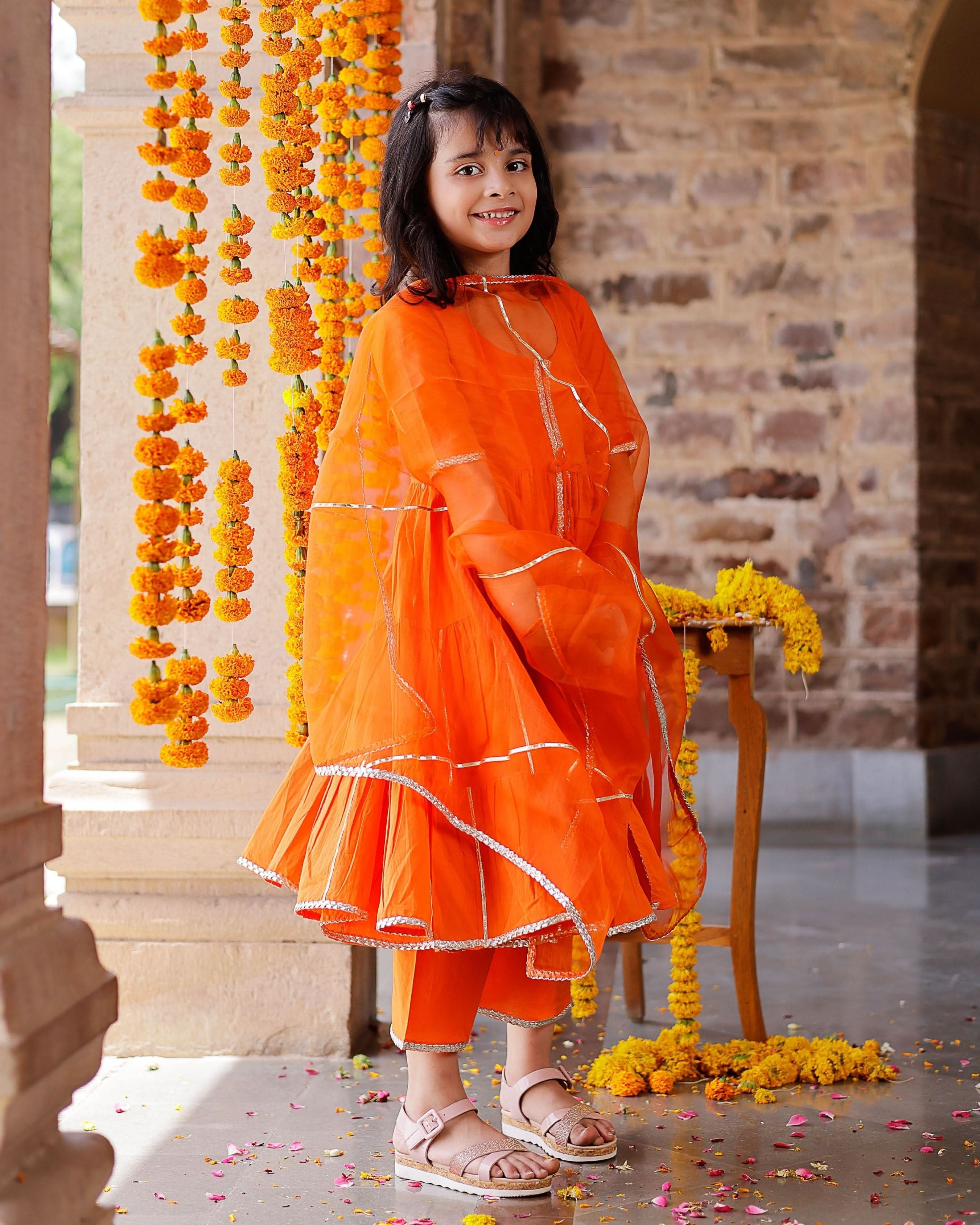 Maya Cotton Gotapatti Suit Set - Image 3